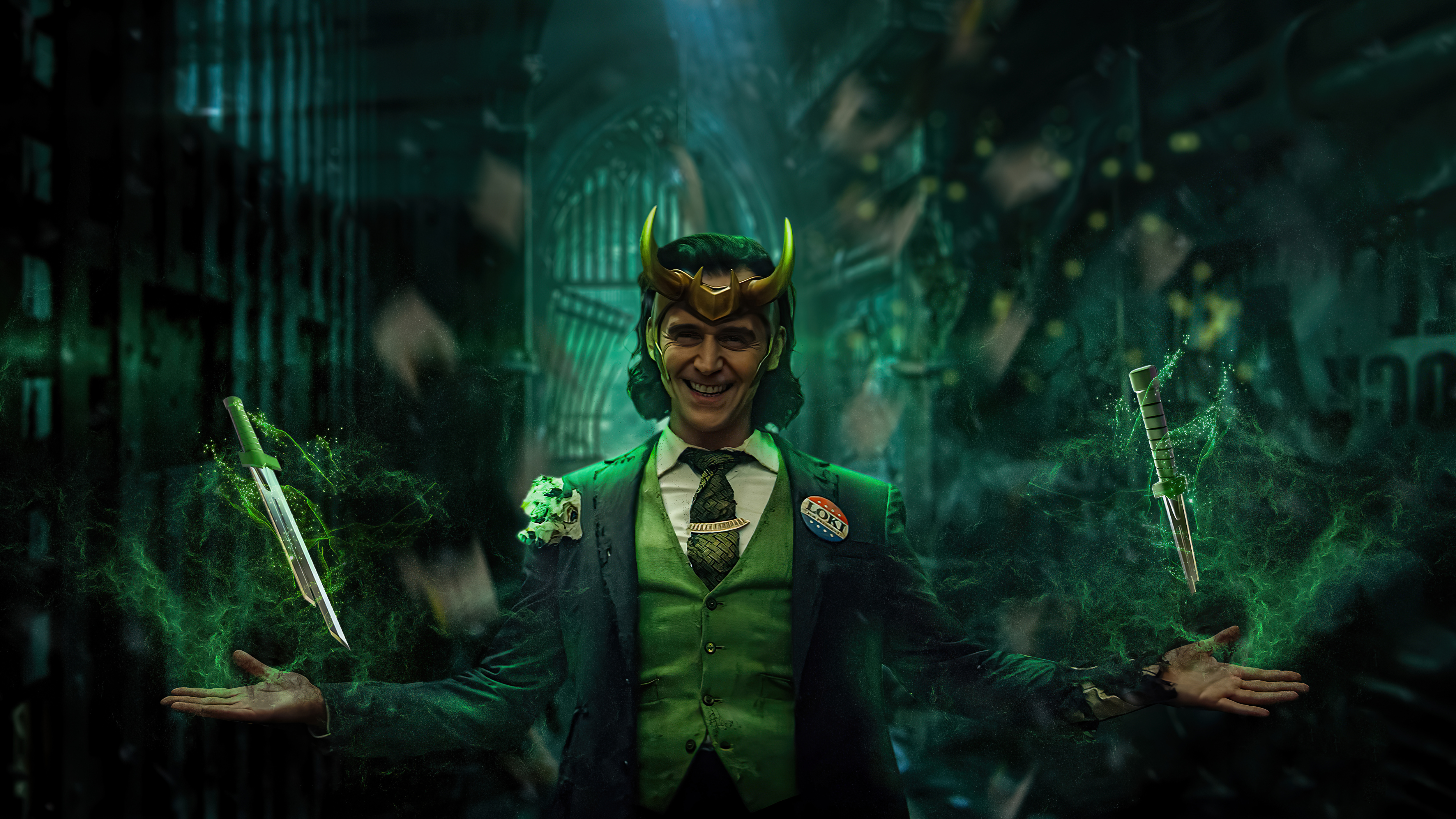 Loki from Marvel TV Show HD Wallpaper