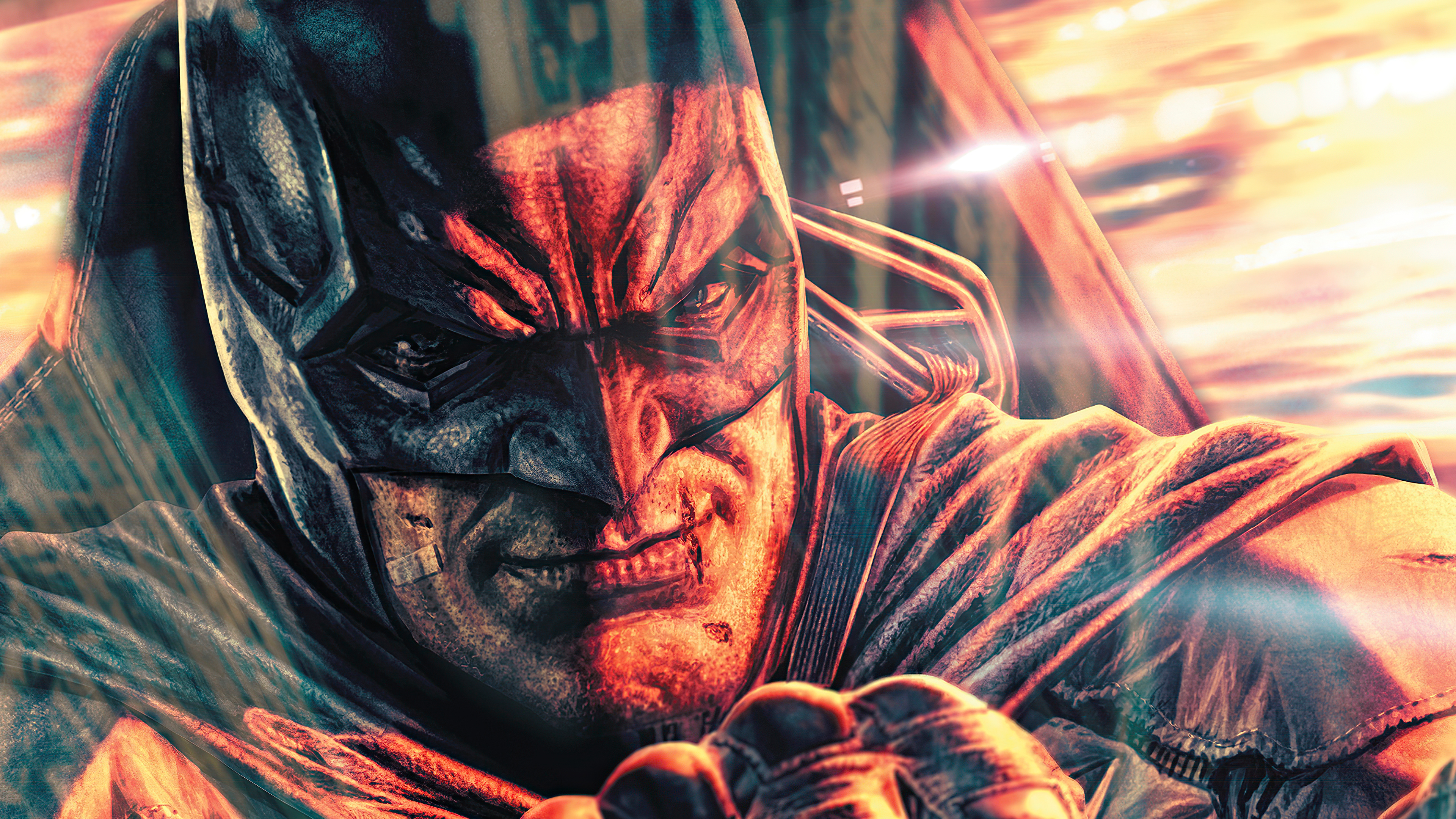 Batman artwork 4K HD Wallpaper
