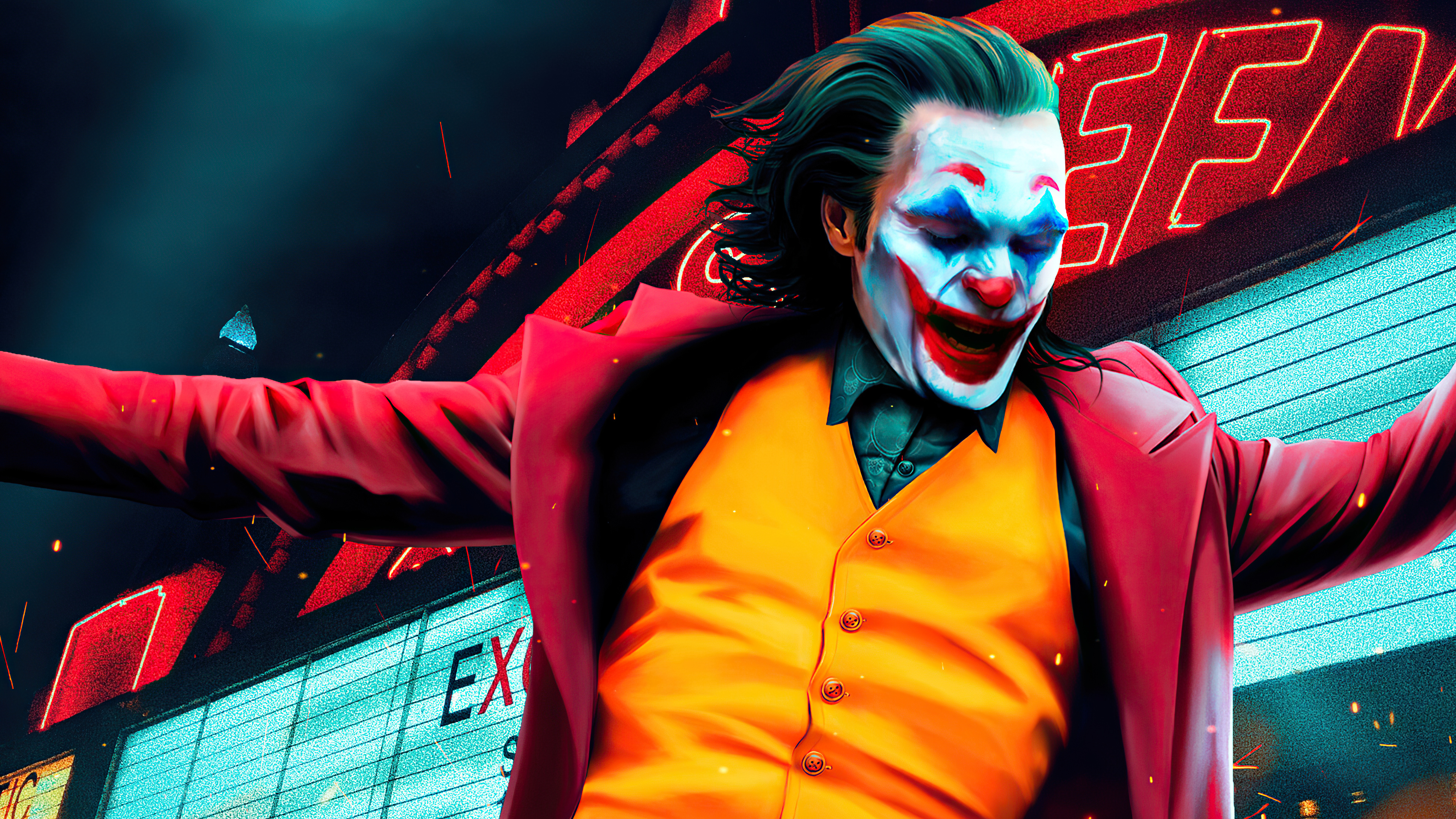 Joker from DC Comics Digital Art in 4K HD Wallpaper