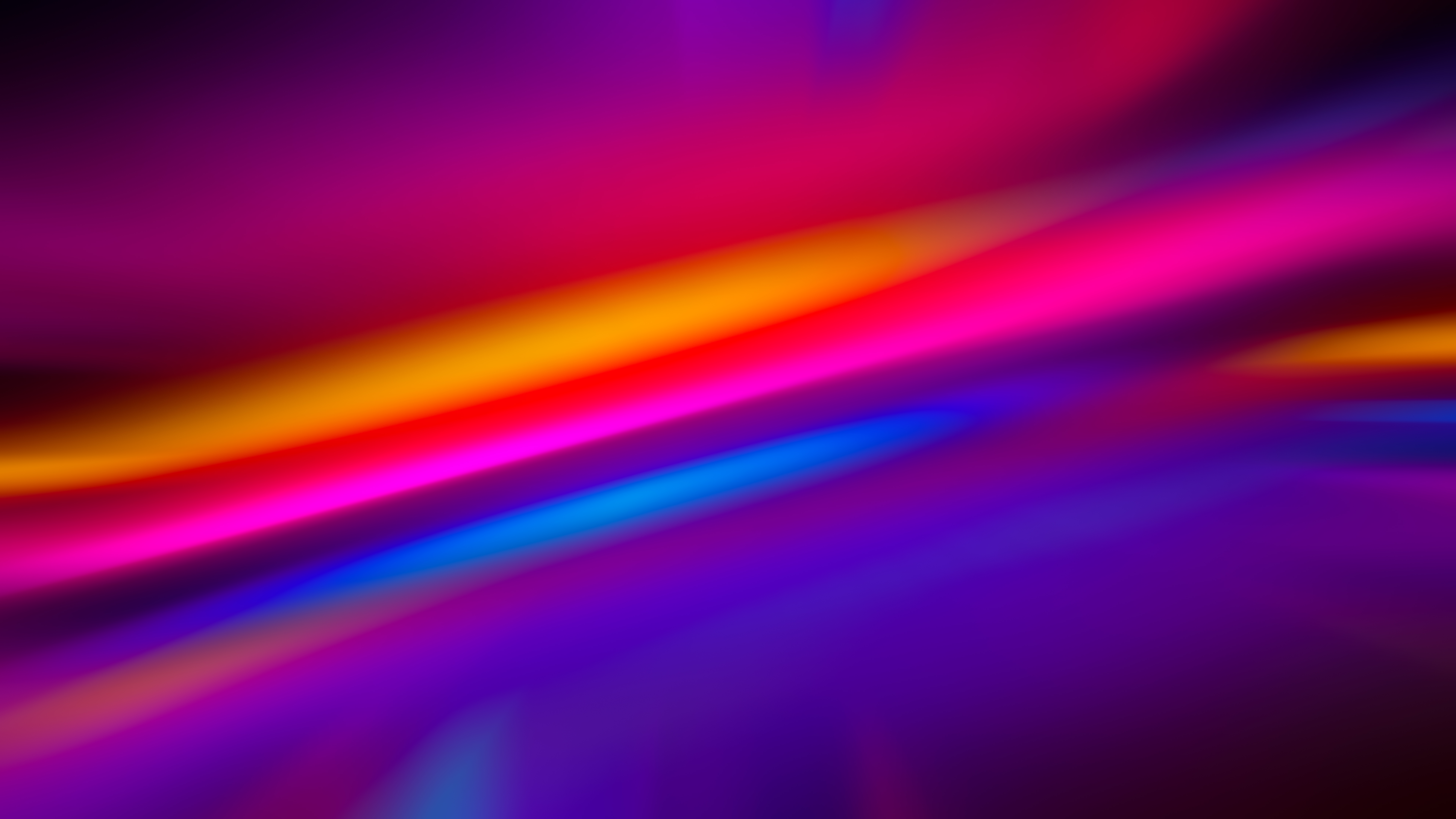 Abstract digital art with colorful light streaks HD Wallpaper