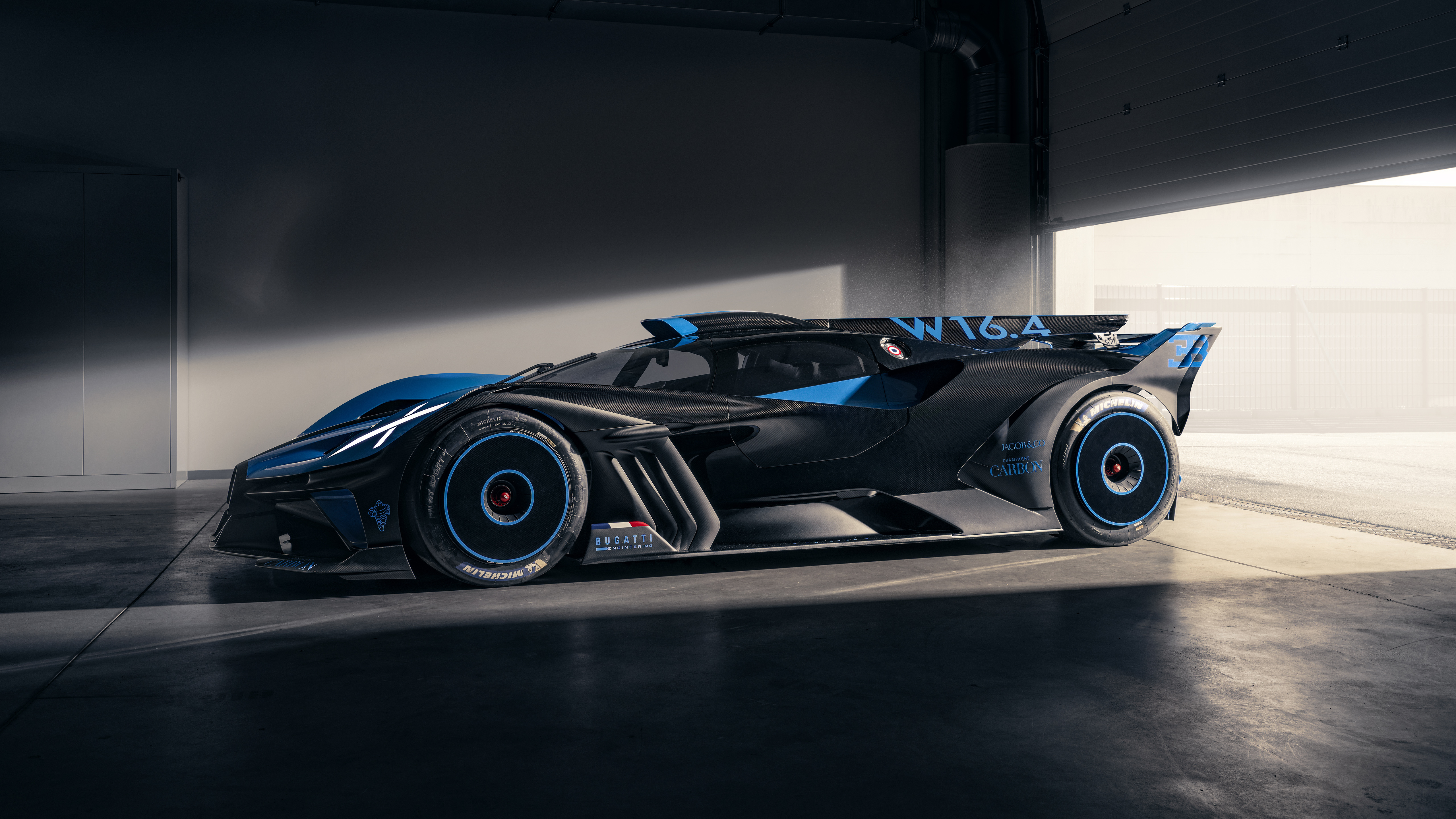 Bugatti Bolide W16.4 2021 car HD Wallpaper