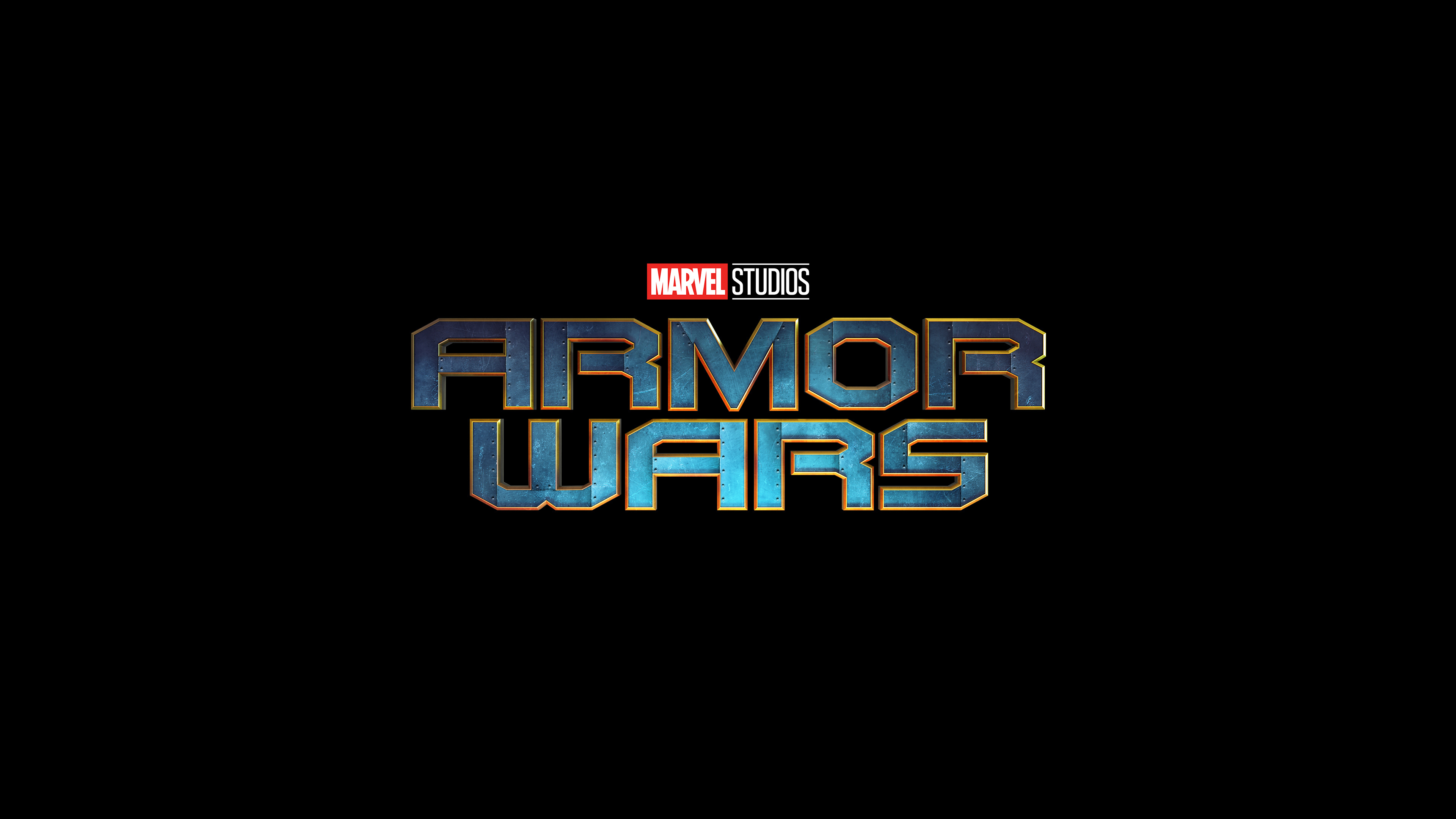 Marvel Studios Armor Wars TV Show Logo HD Wallpaper