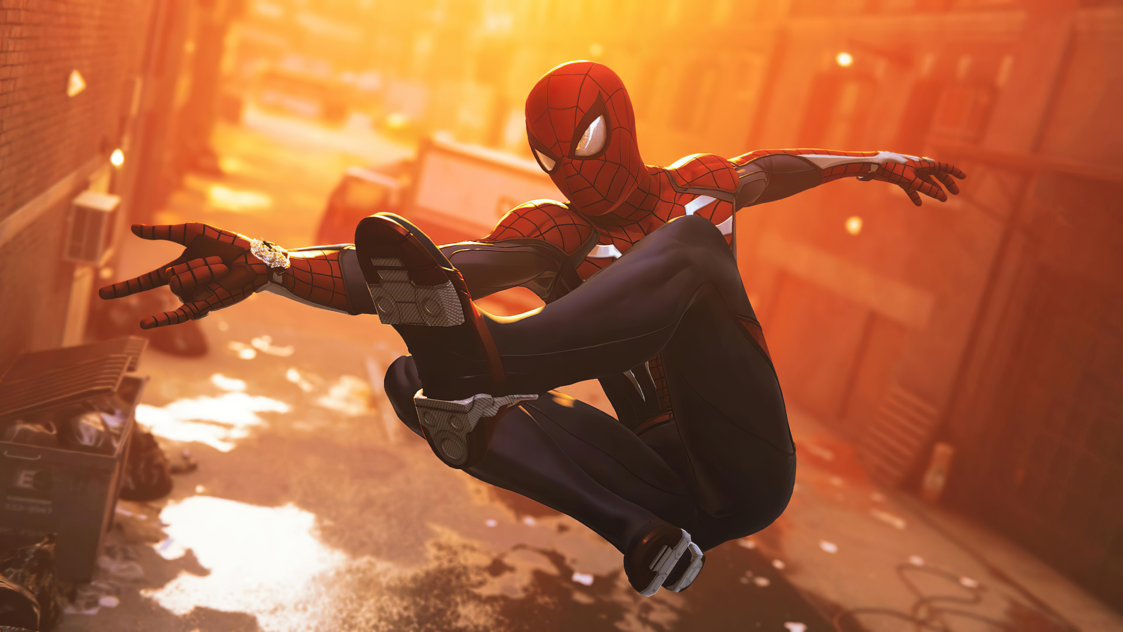 Spider-Man from Marvel's Spider-Man: Miles Morales 4K HD Wallpaper
