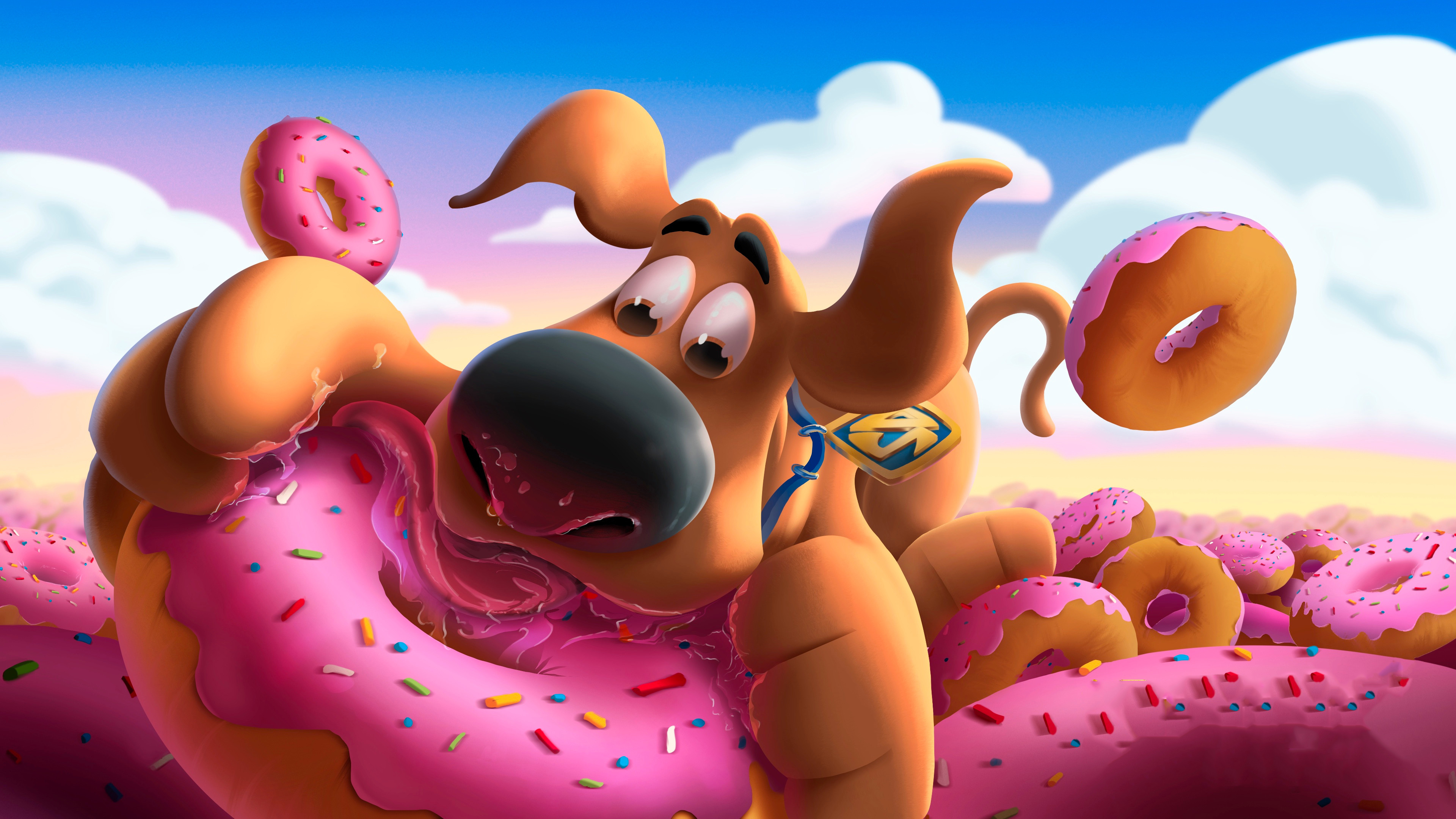 Scooby-Doo from Scoob movie HD Wallpaper