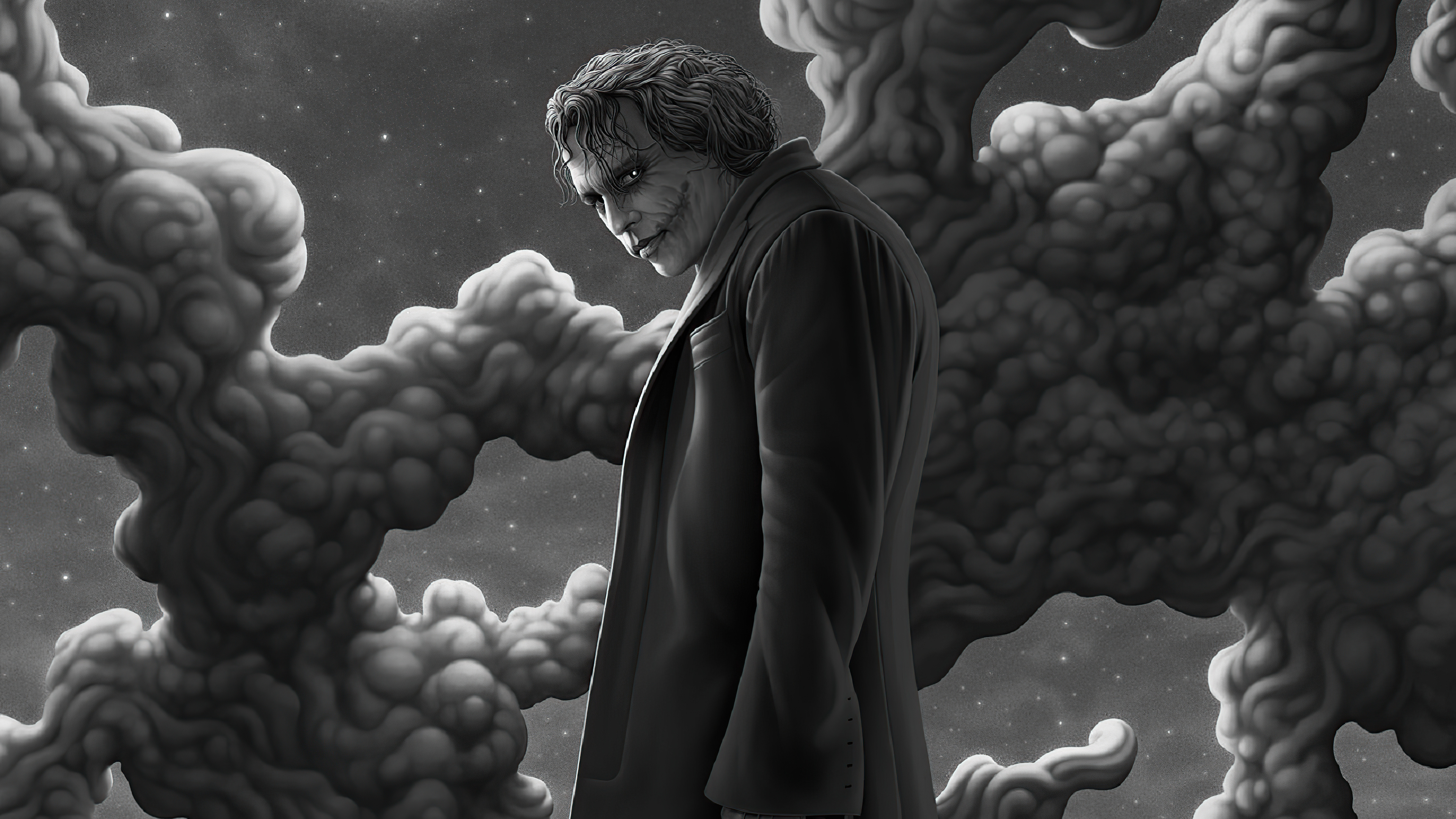 The Joker from DC Comics 4K HD Wallpaper