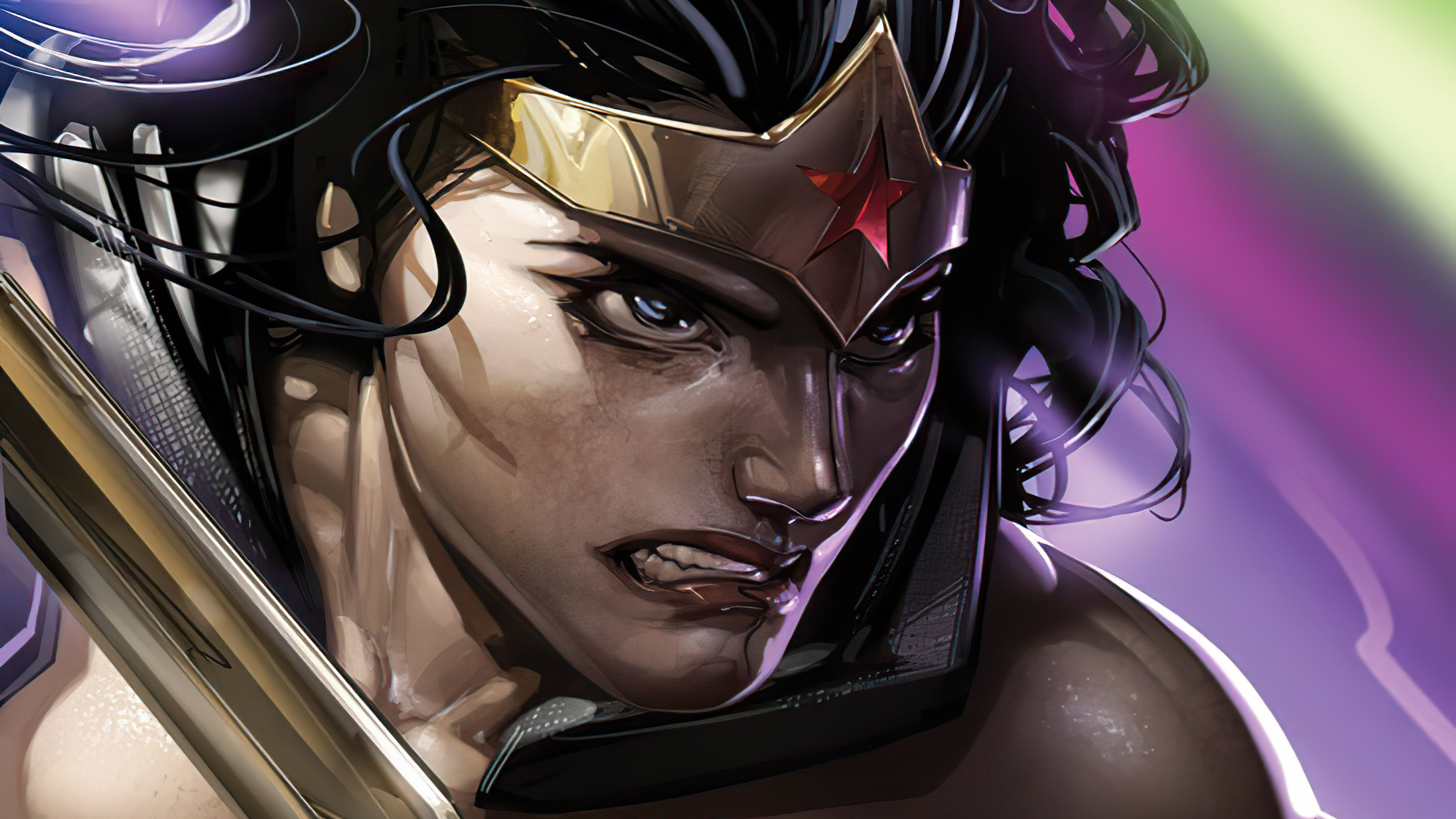 Wonder Woman artwork HD Wallpaper