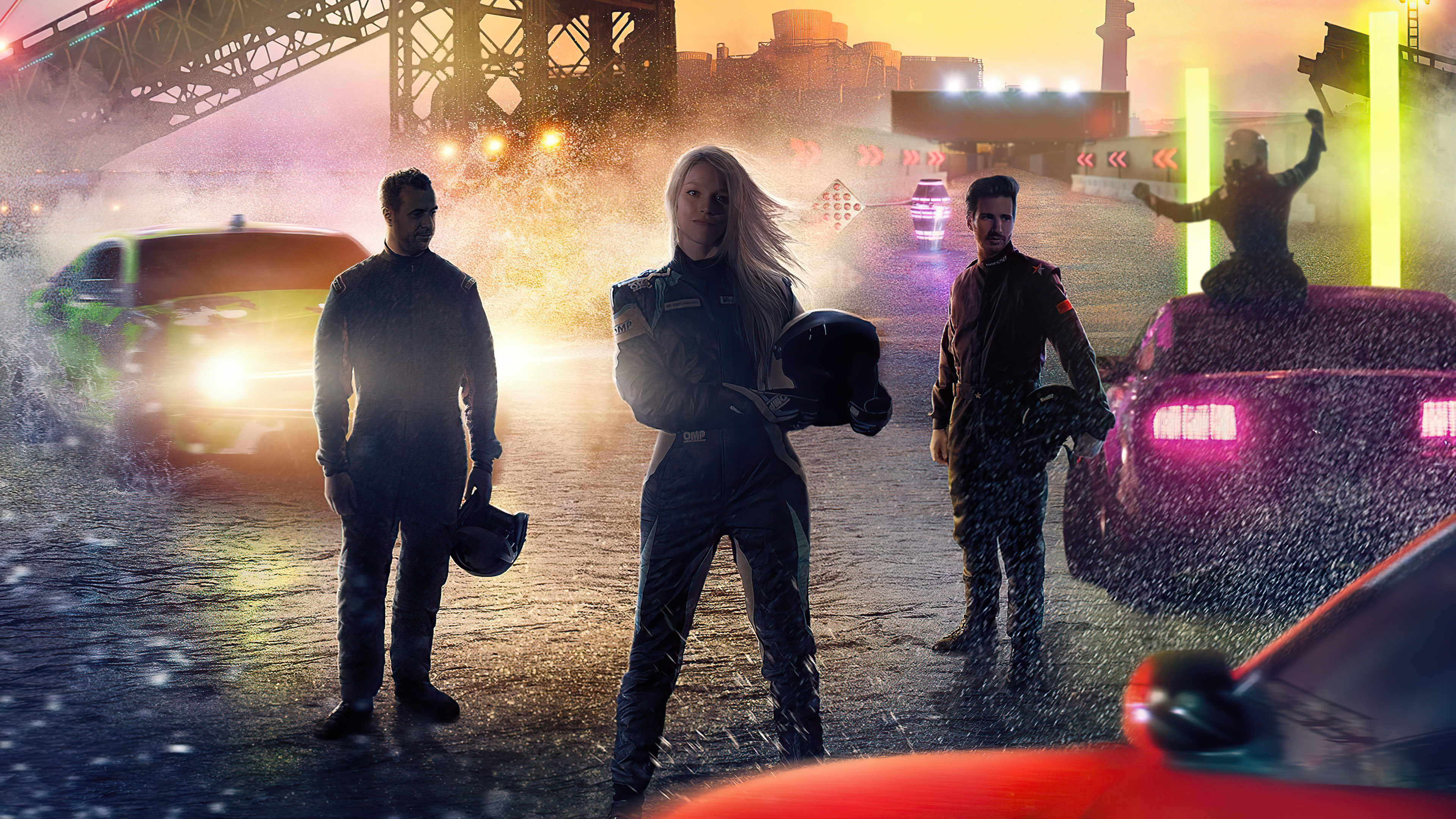 Hyperdrive Netflix TV Show 4K HD Wallpaper