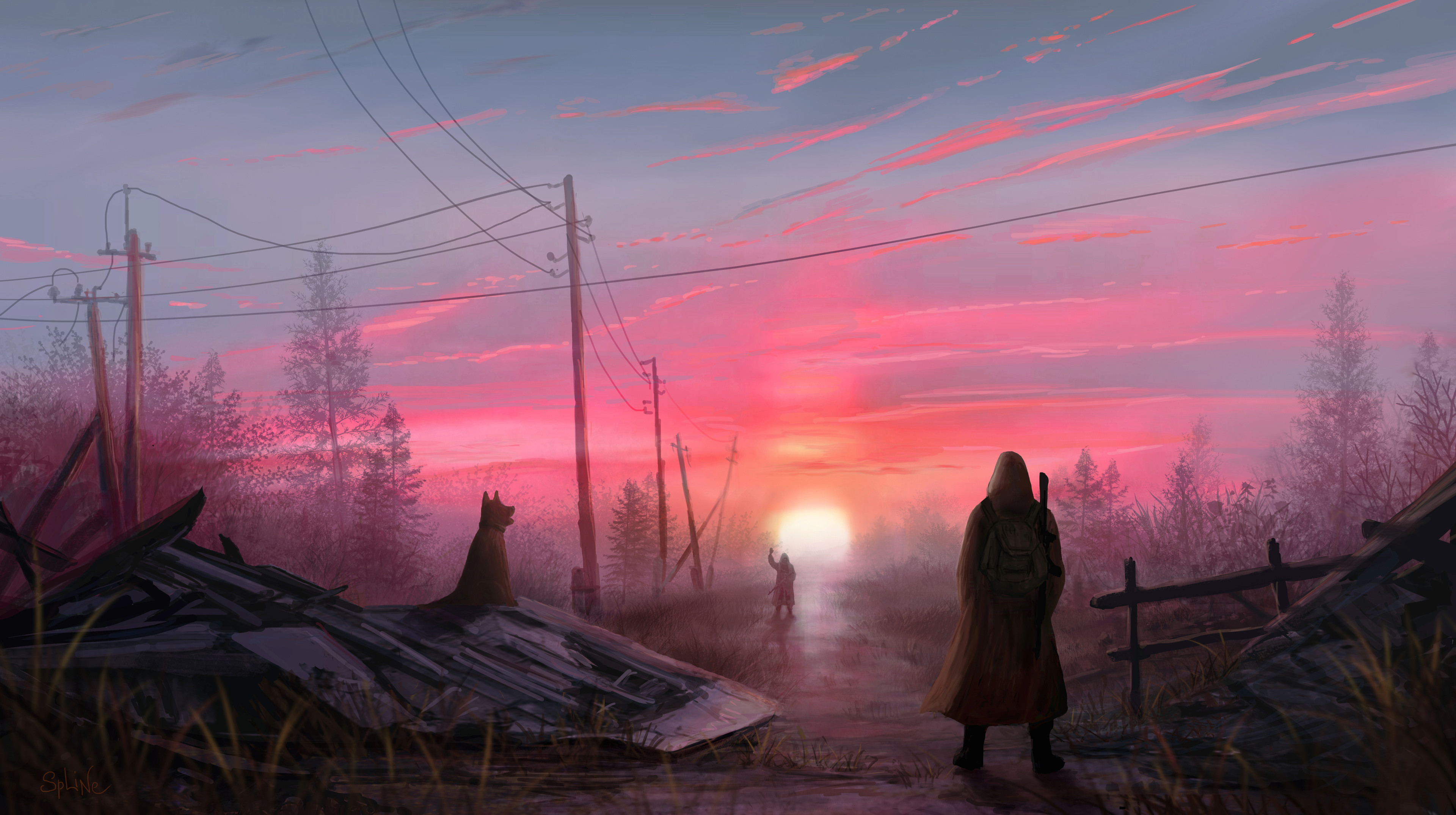 Stalker 2 art HD Wallpaper