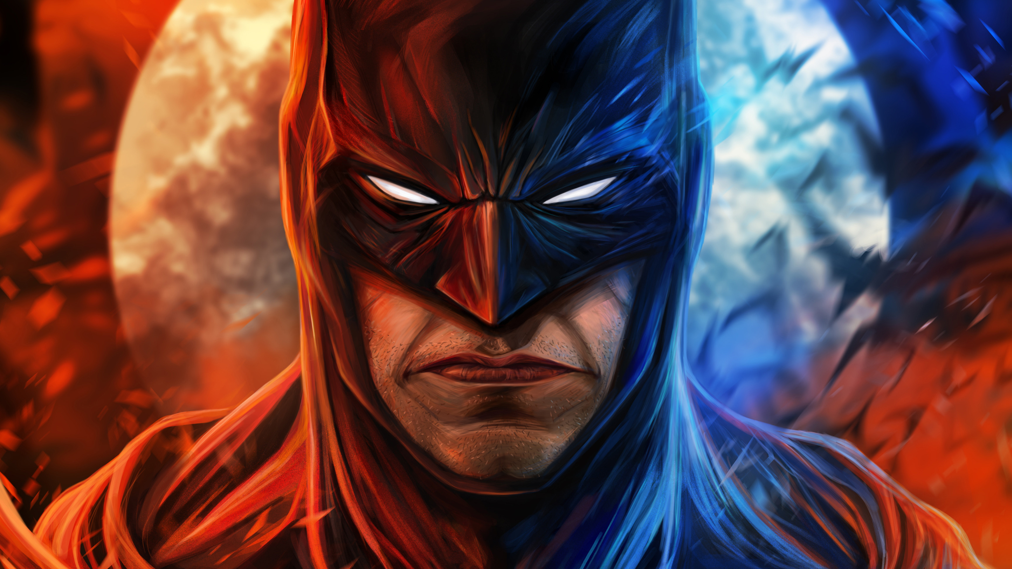 Batman artwork 4K HD Wallpaper