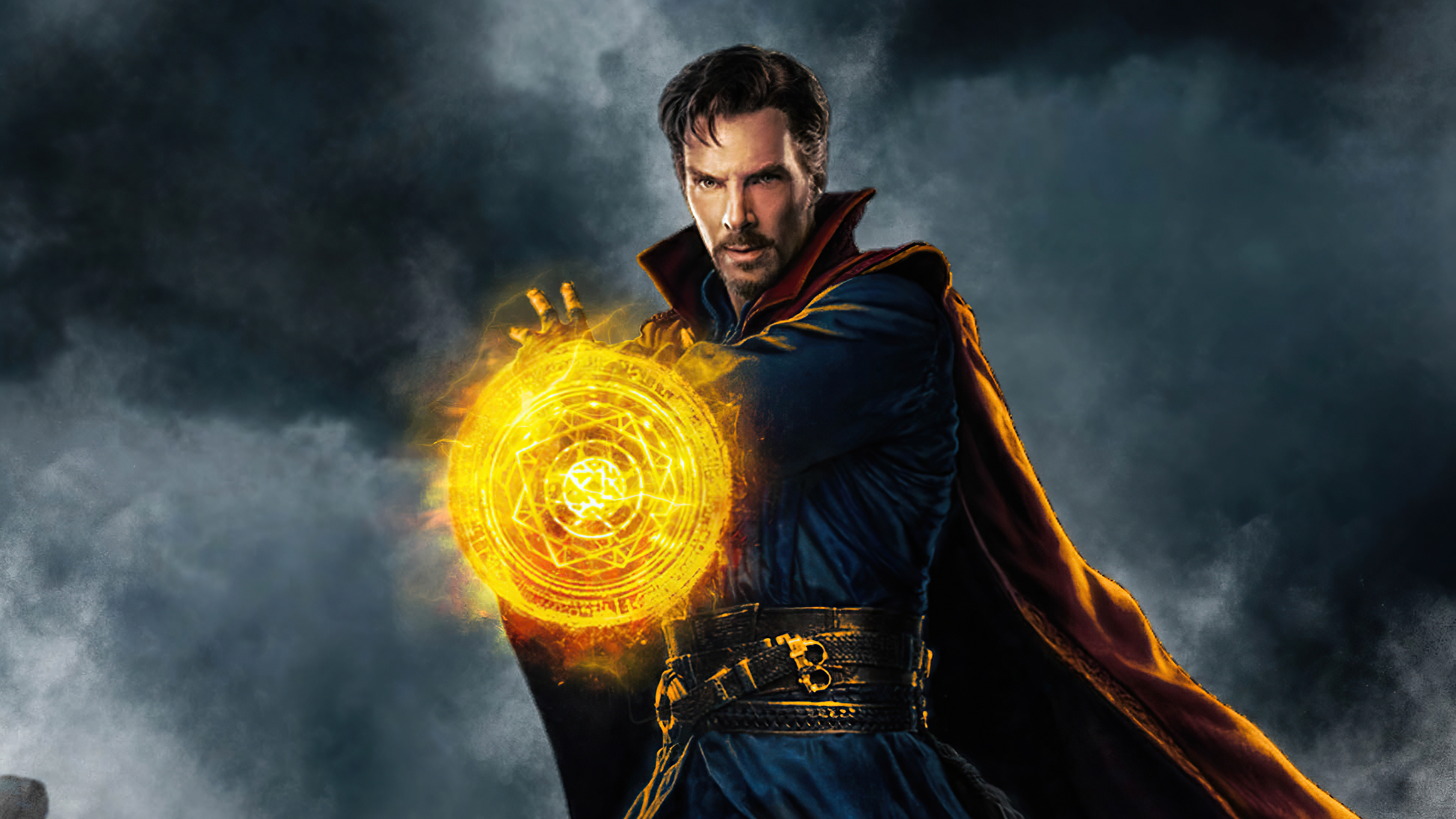 Doctor Strange casting a spell HD Wallpaper