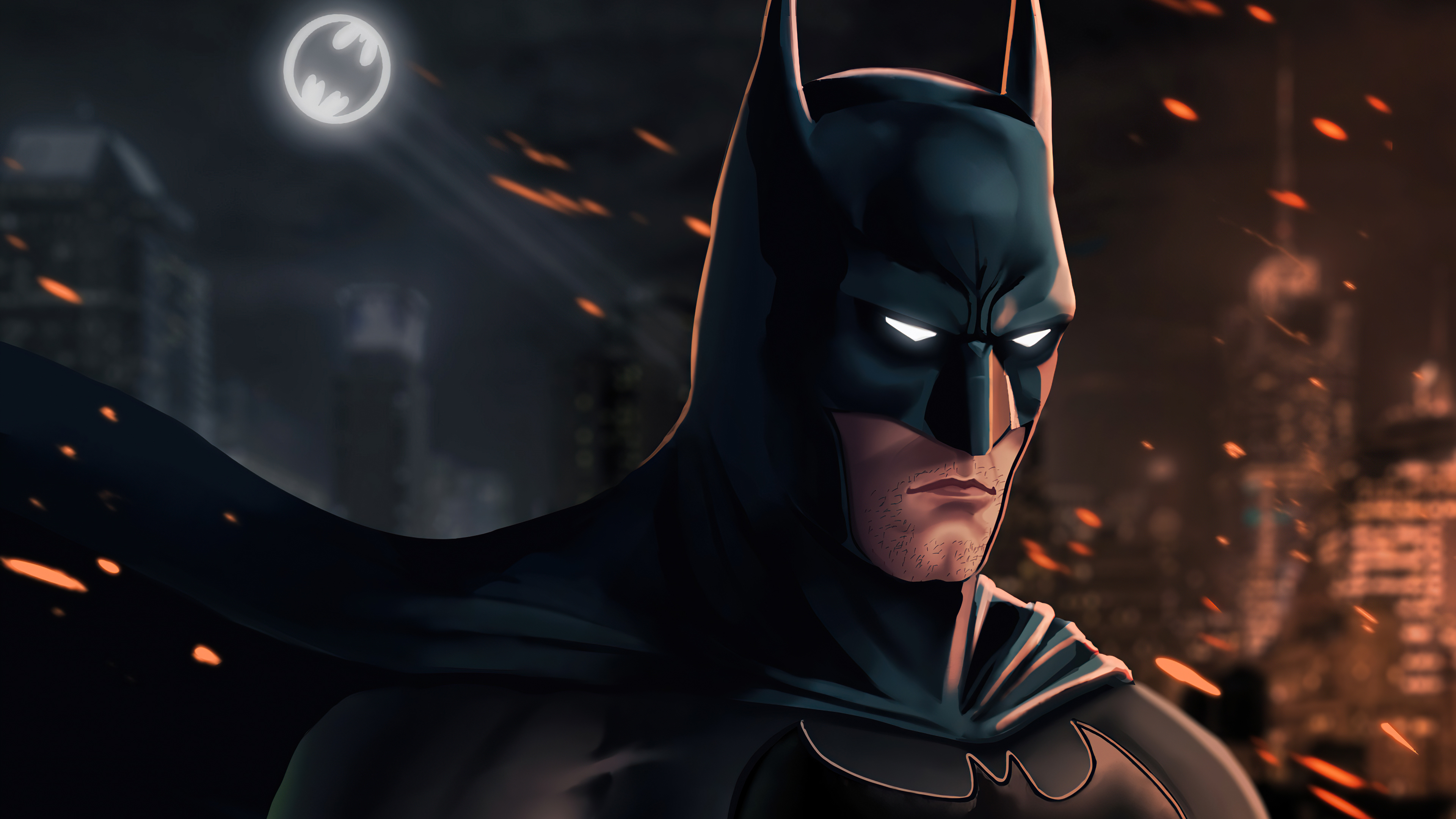 Batman artwork 4K HD Wallpaper