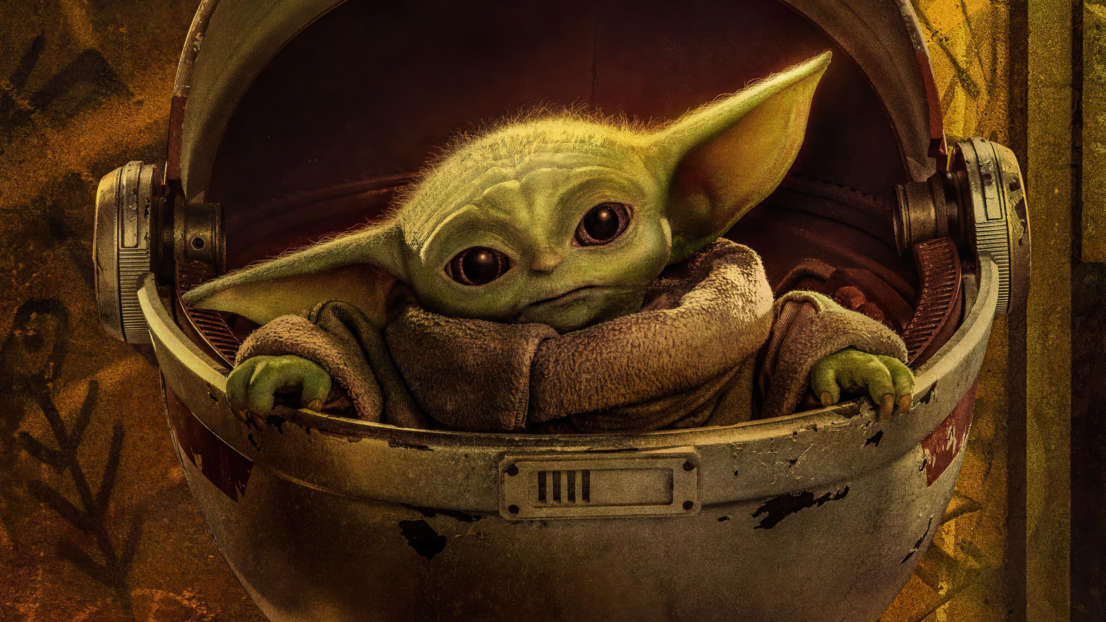 The Child from The Mandalorian 4K HD Wallpaper