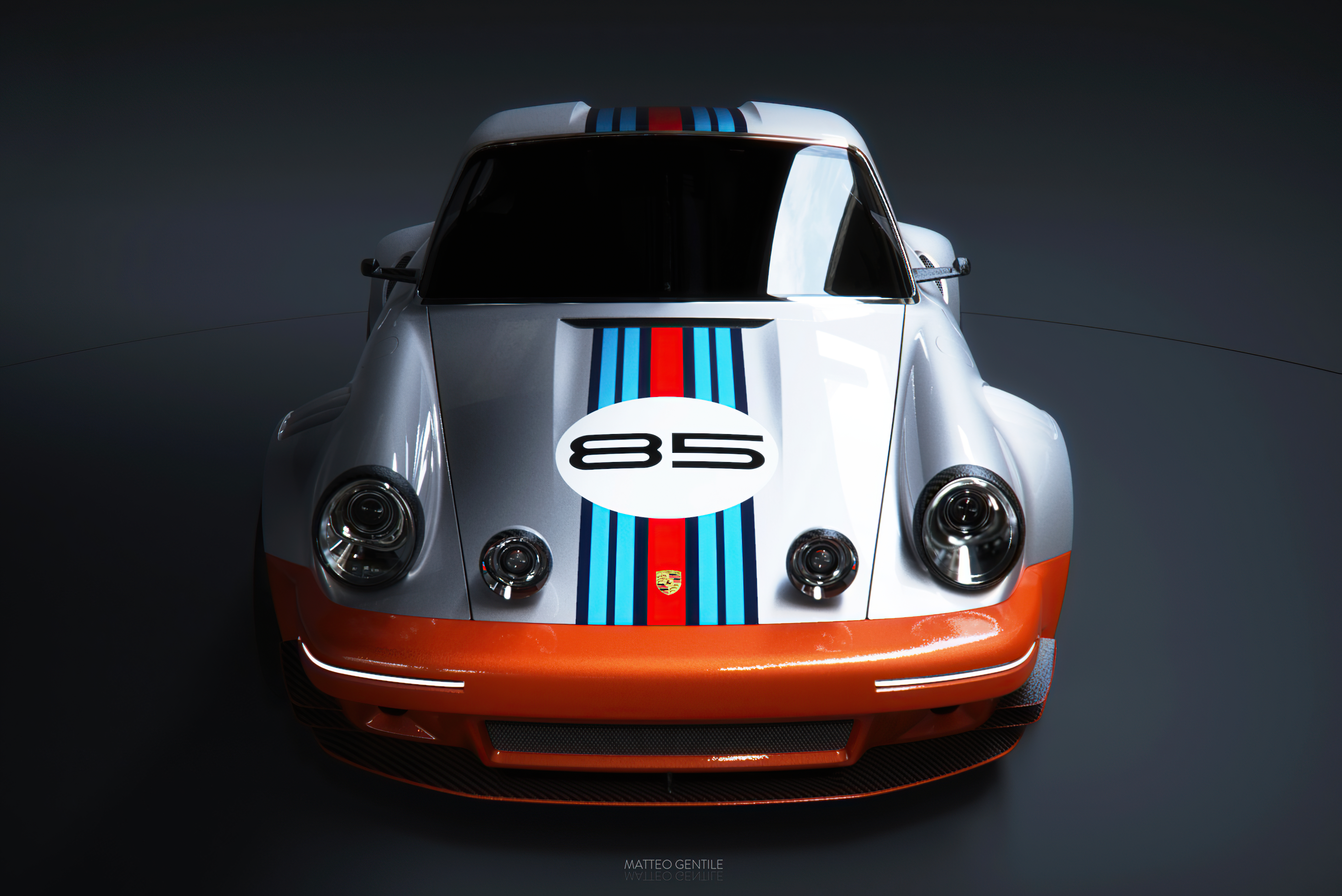 Porsche 911 Martini Racing 4K HD Wallpaper