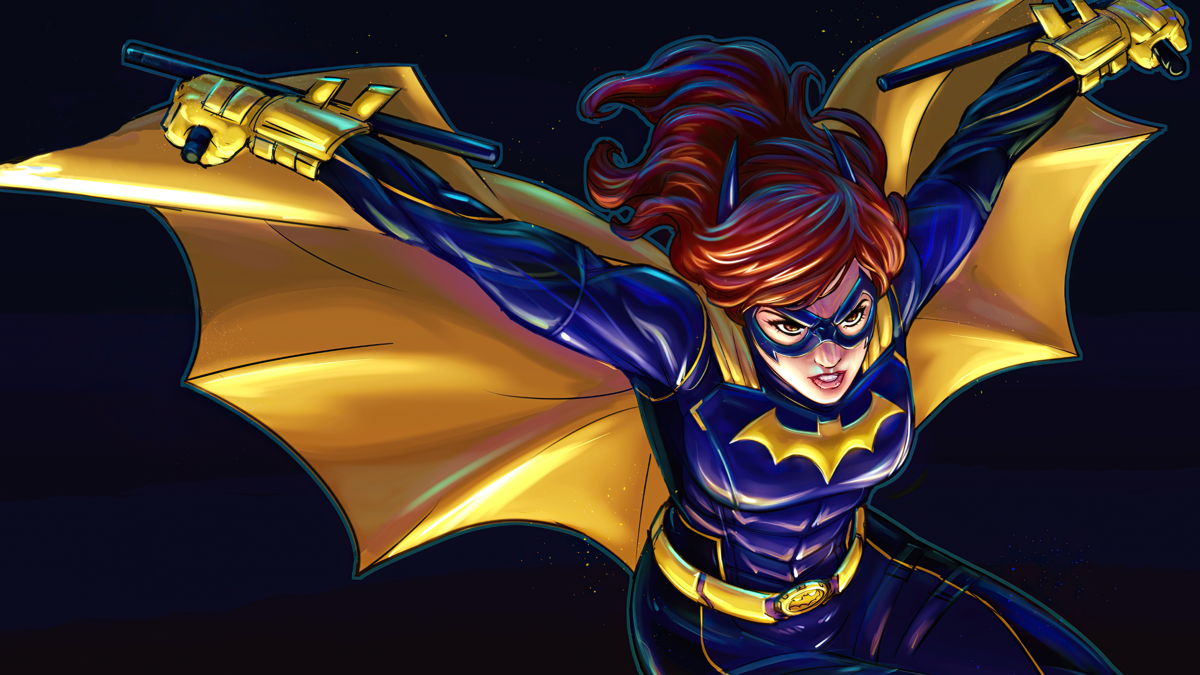 Batgirl artwork 4K HD Wallpaper
