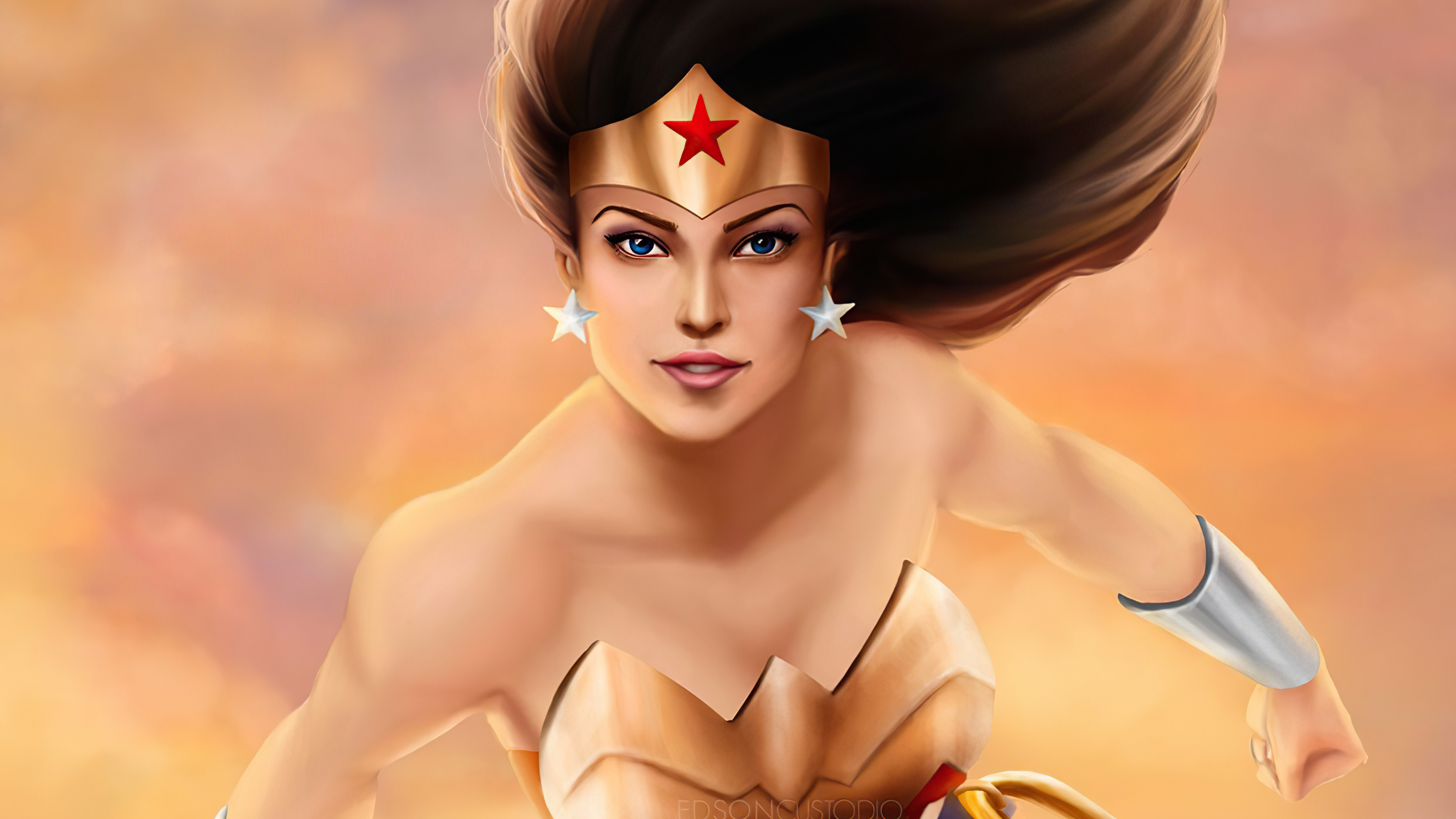 Wonder Woman artwork 4K HD Wallpaper