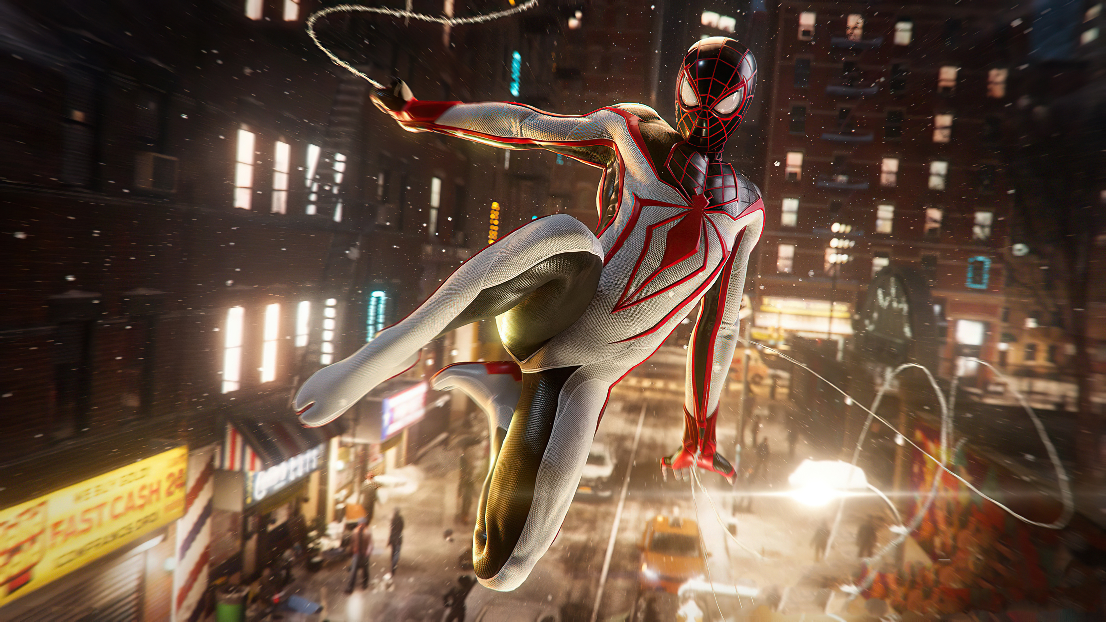 Spider-Man Miles Morales from Marvel's Spider-Man: Miles Morales 4K HD Wallpaper