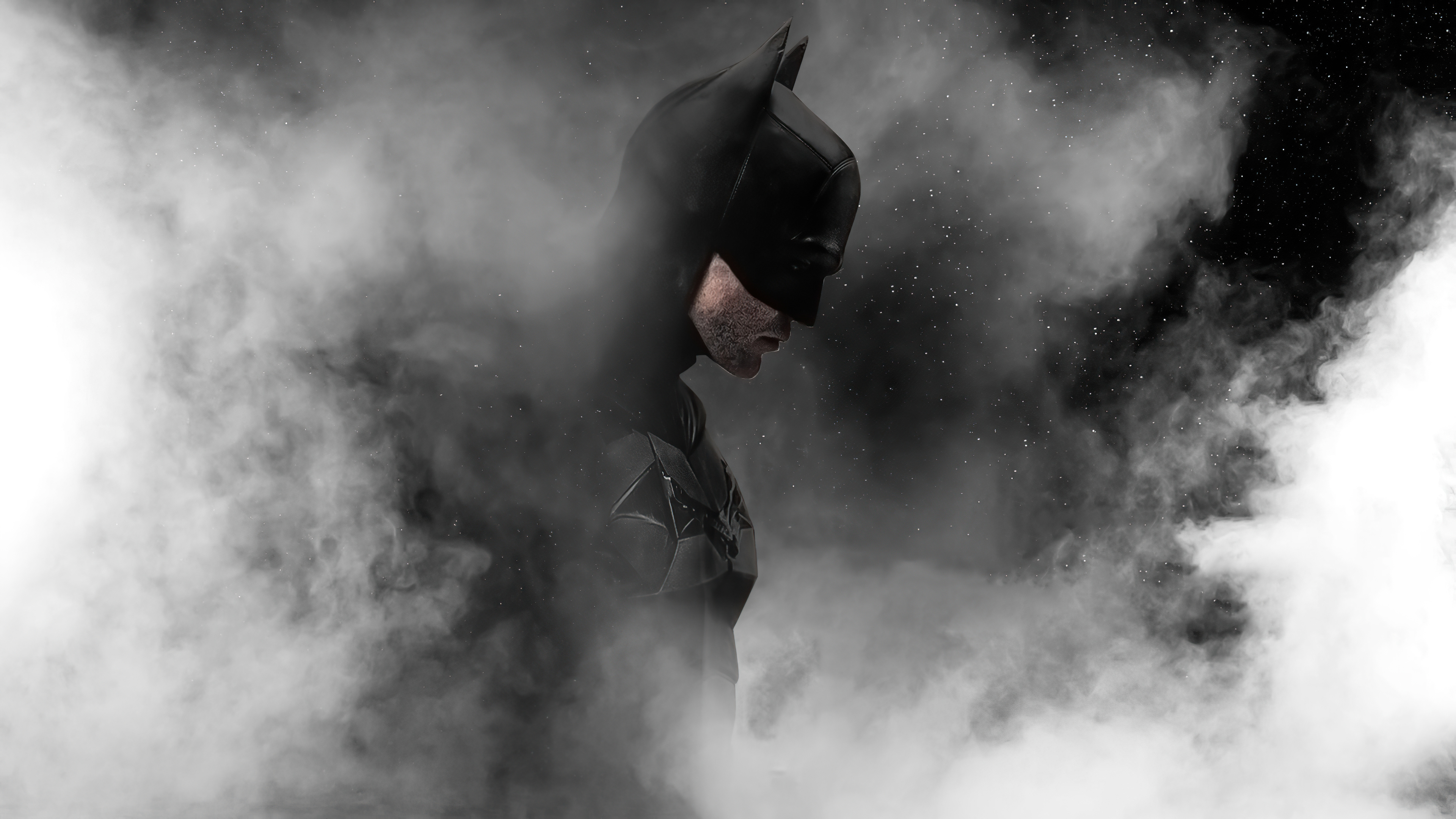 The Batman in Smoke HD Wallpaper