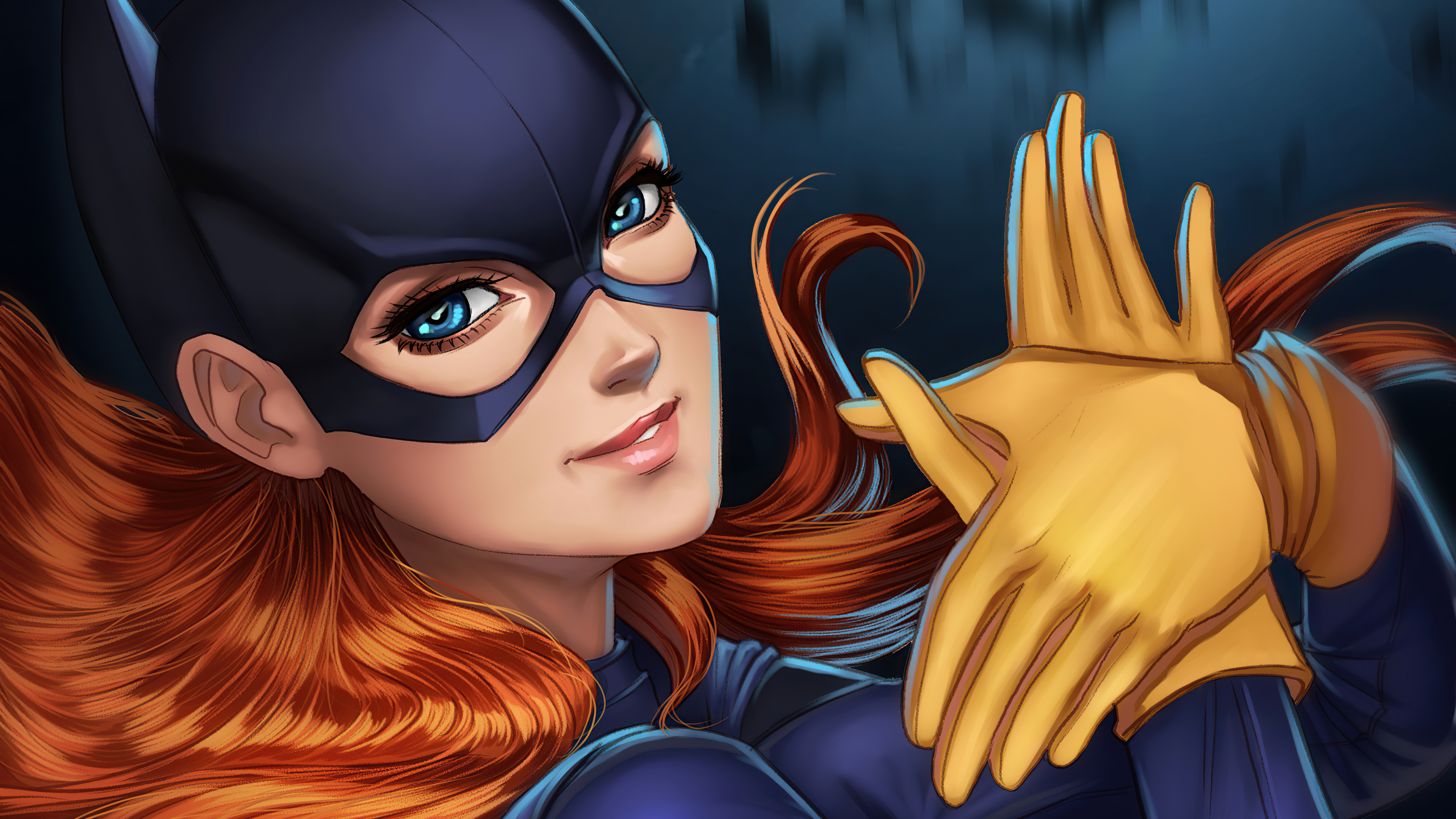 Batgirl artwork HD Wallpaper