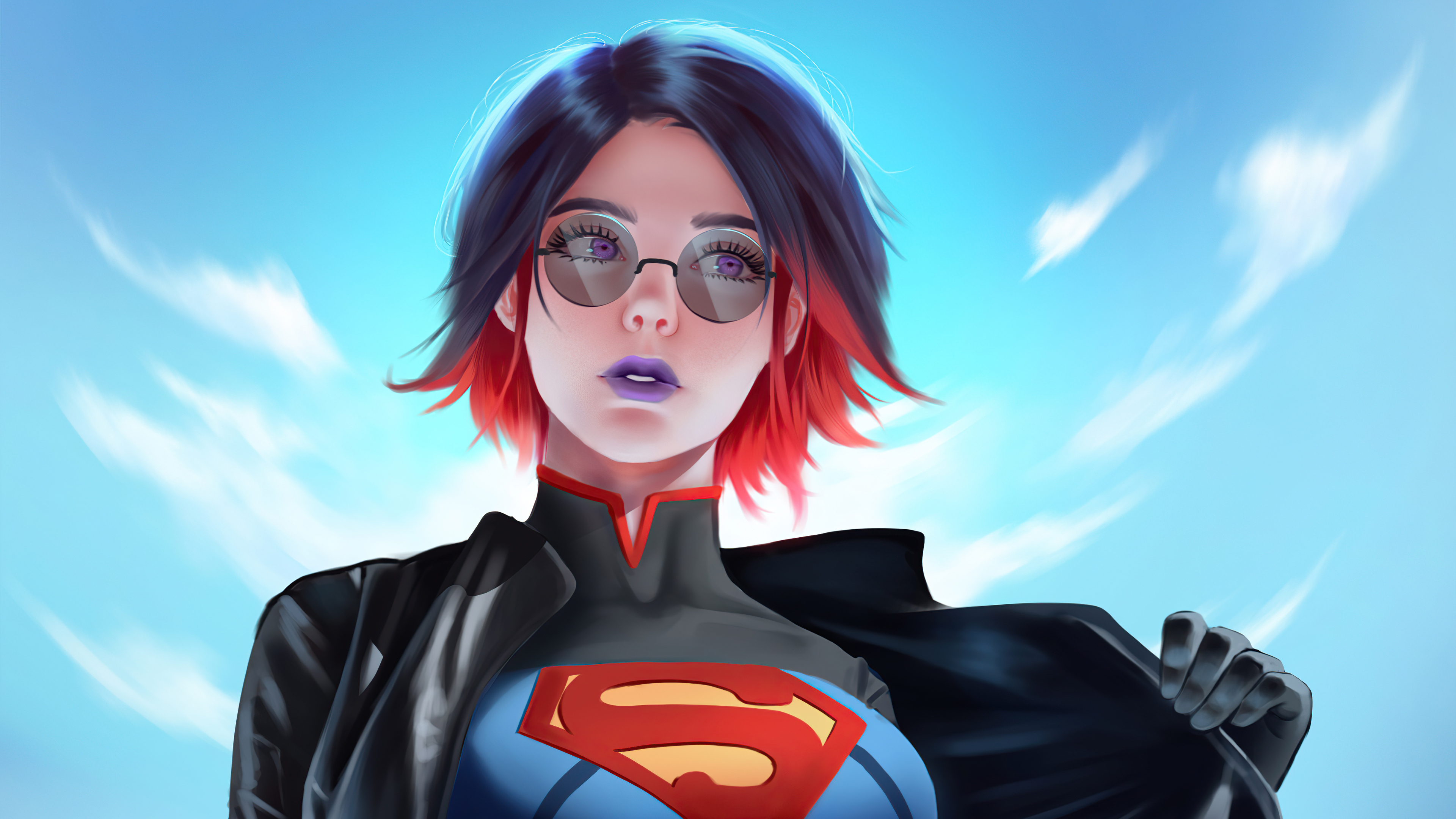 Supergirl artwork by an artist on Artstation 4K HD Wallpaper