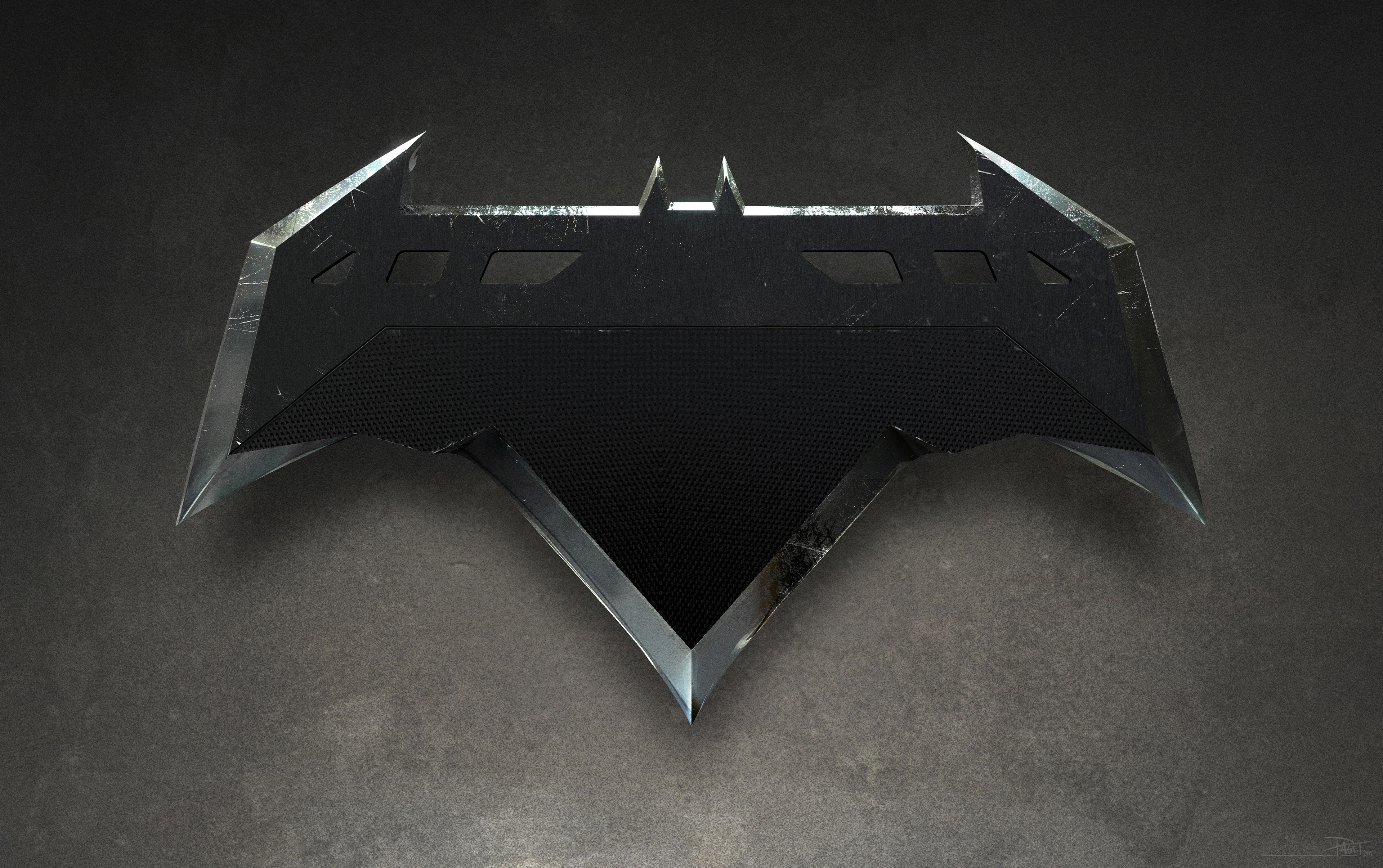 Batman logo 4K HD Wallpaper
