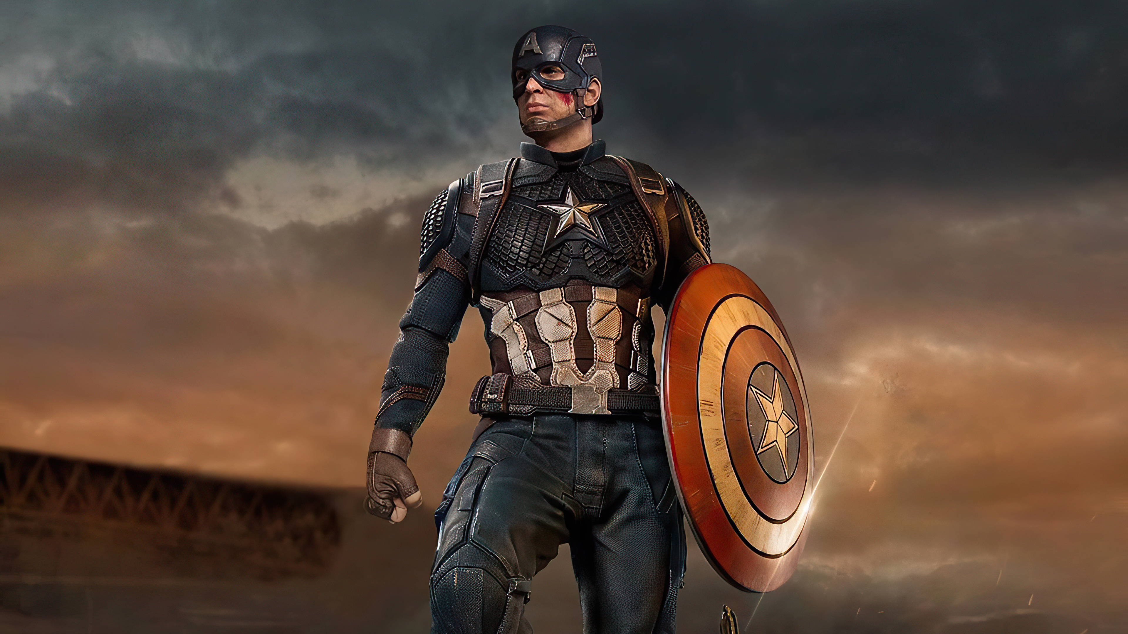 Captain America from Marvel Comics HD Wallpaper