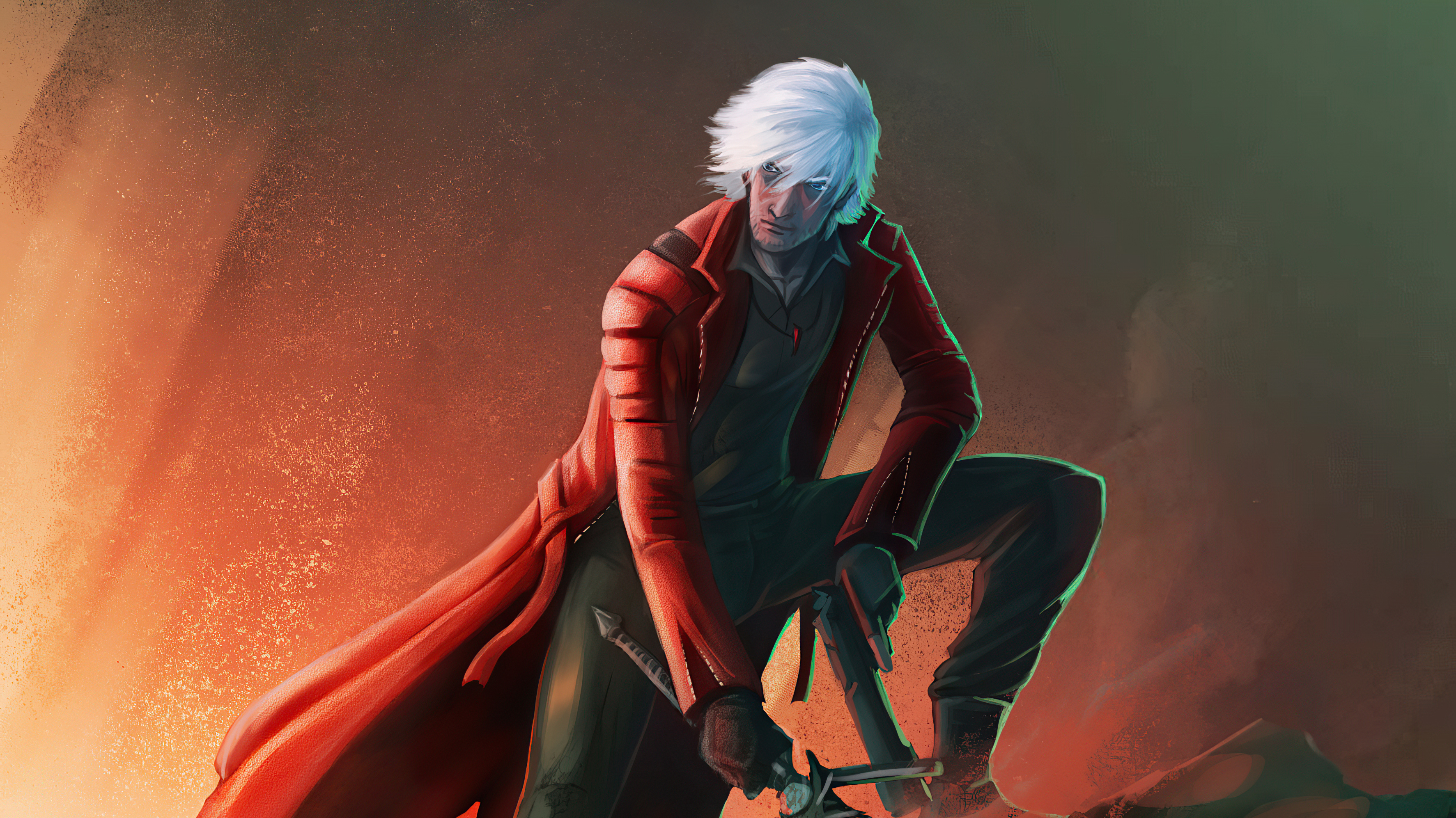 Dante from Devil May Cry 5 4K HD Wallpaper