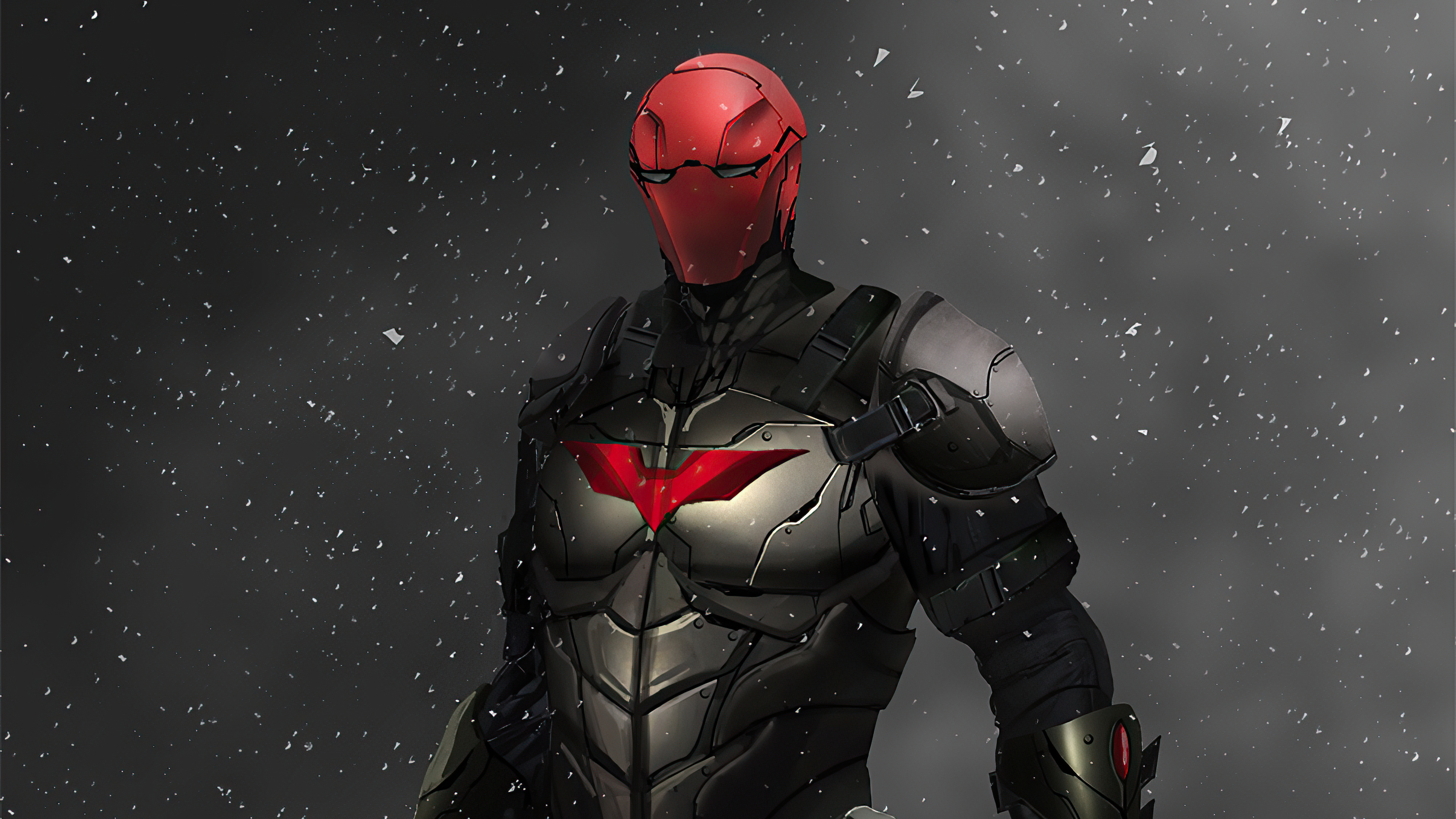 Red Hood from DC Comics artwork HD Wallpaper