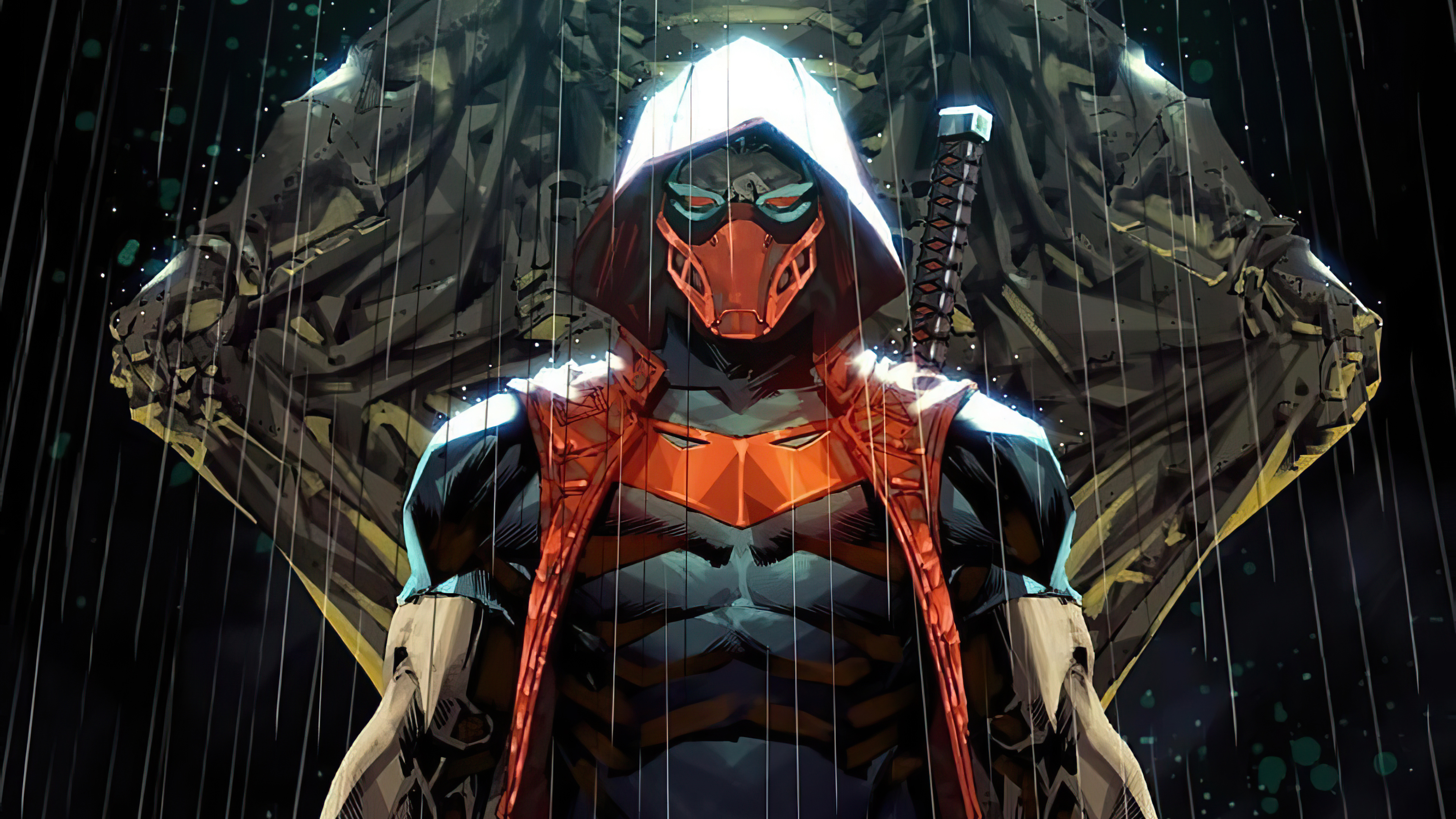 Red Hood from DC Comics artwork 4K HD Wallpaper