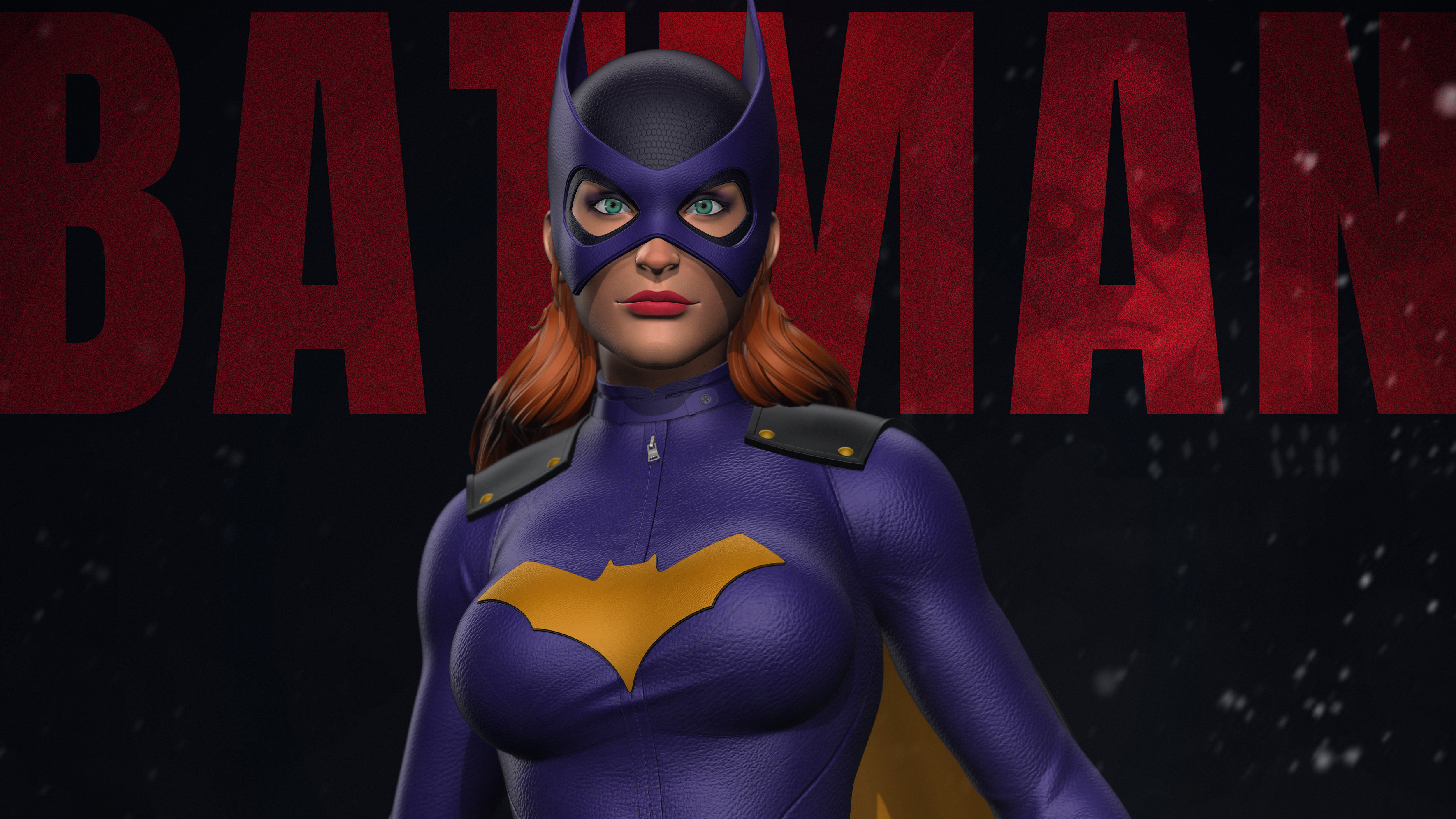 Batgirl from Batman Artwork HD Wallpaper