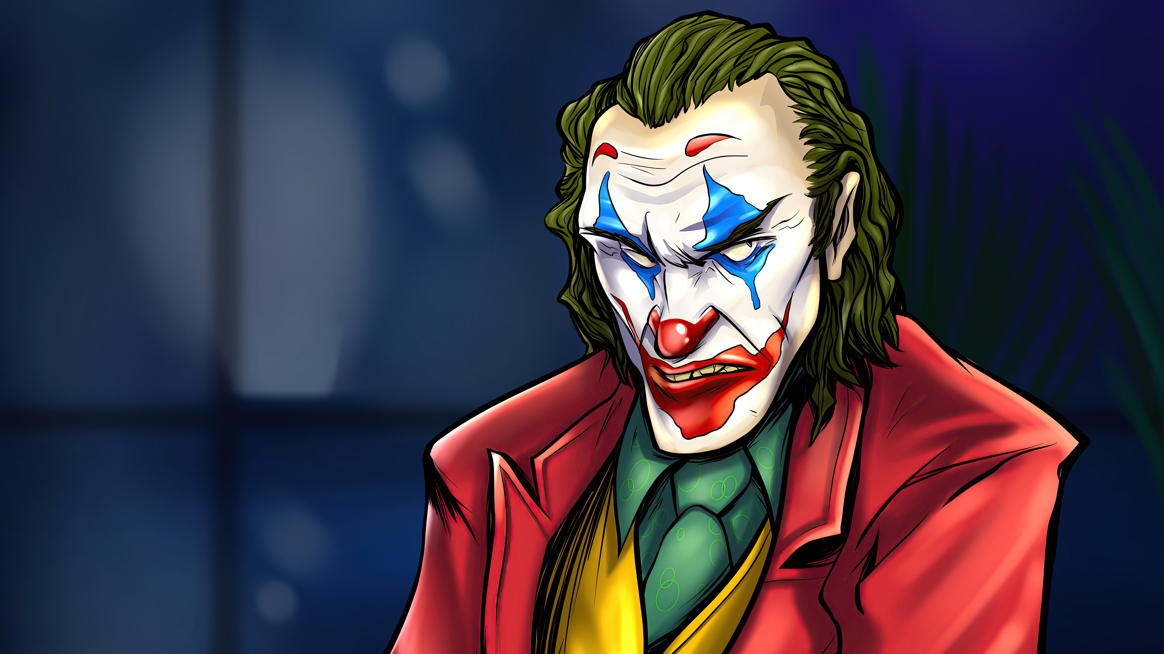 Joker artwork HD Wallpaper