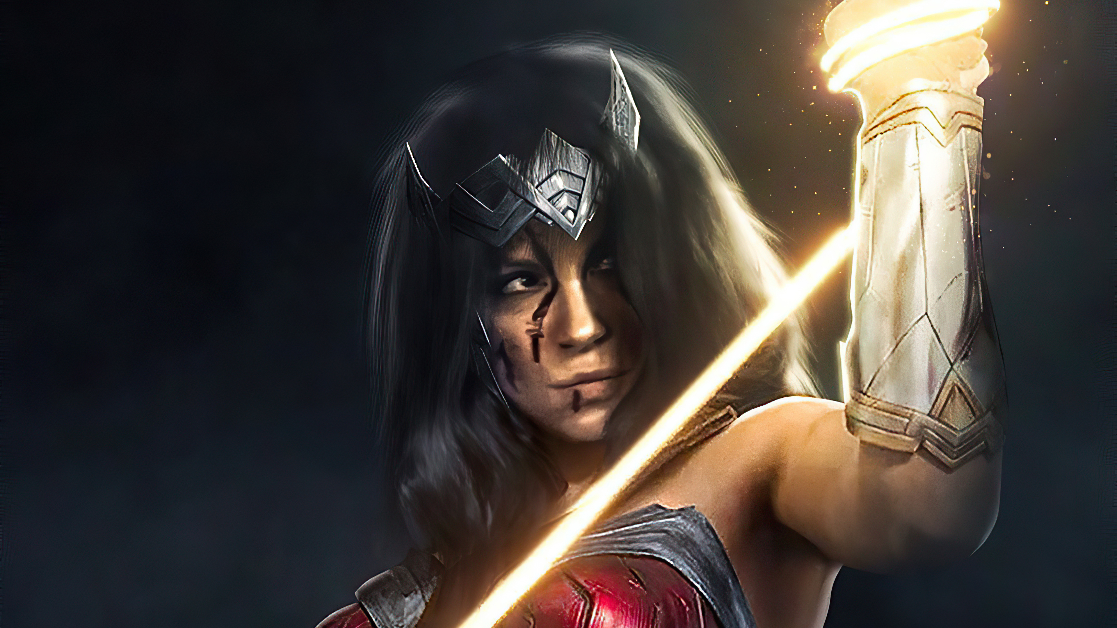 Wonder Woman Artwork 4K HD Wallpaper