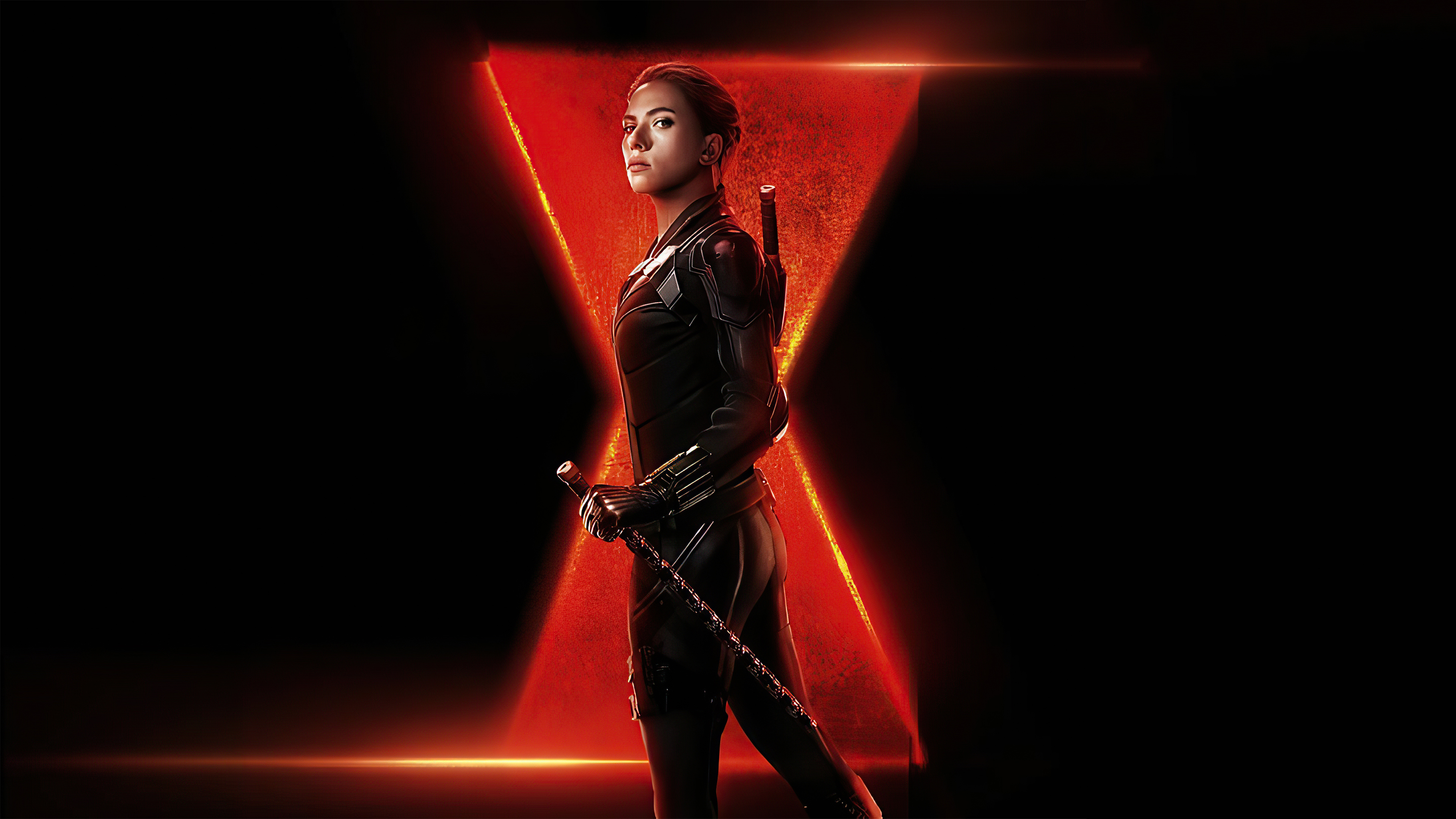 Black Widow from Marvel Comics 4K HD Wallpaper