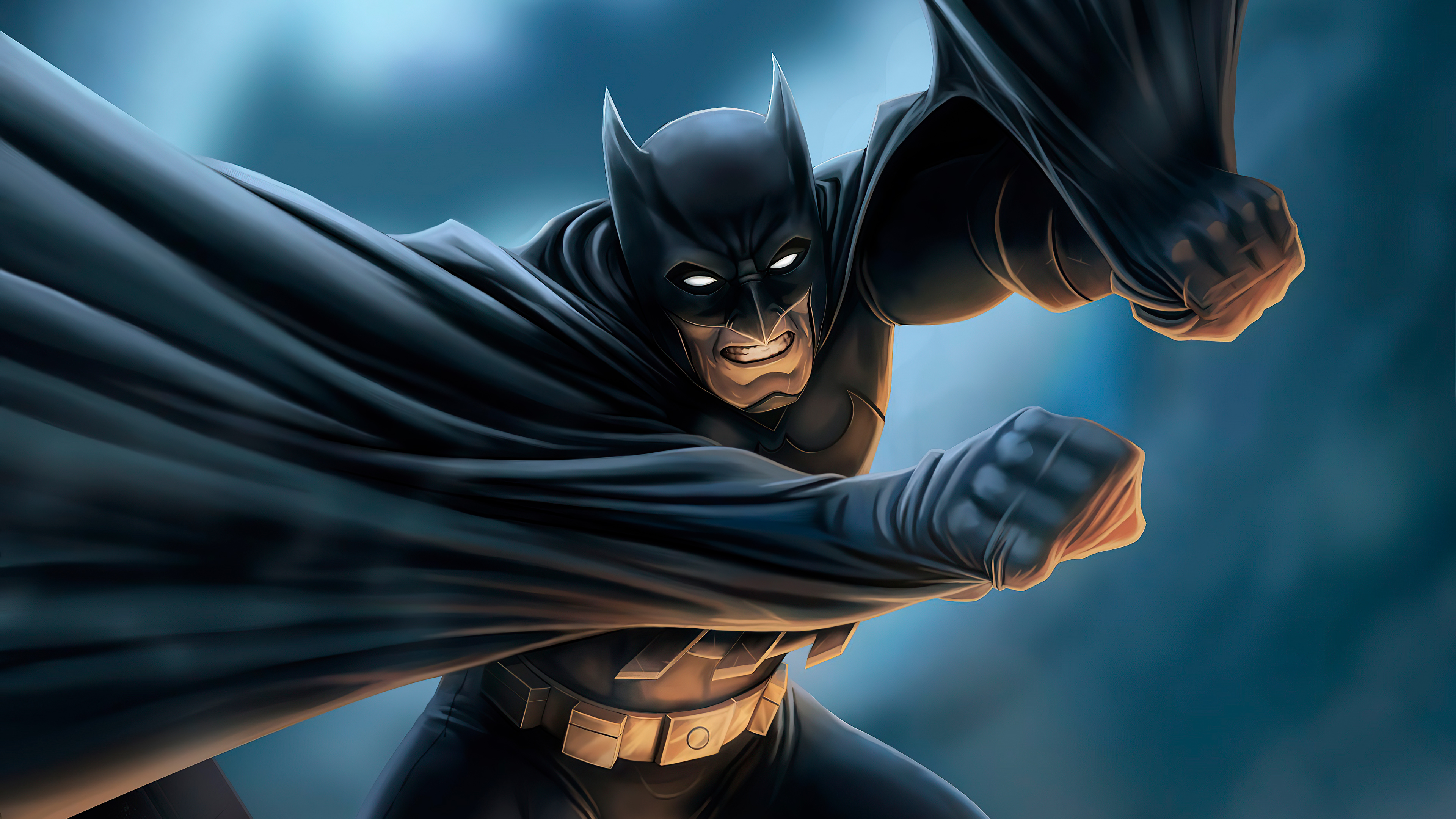 Batman artwork 4K HD Wallpaper
