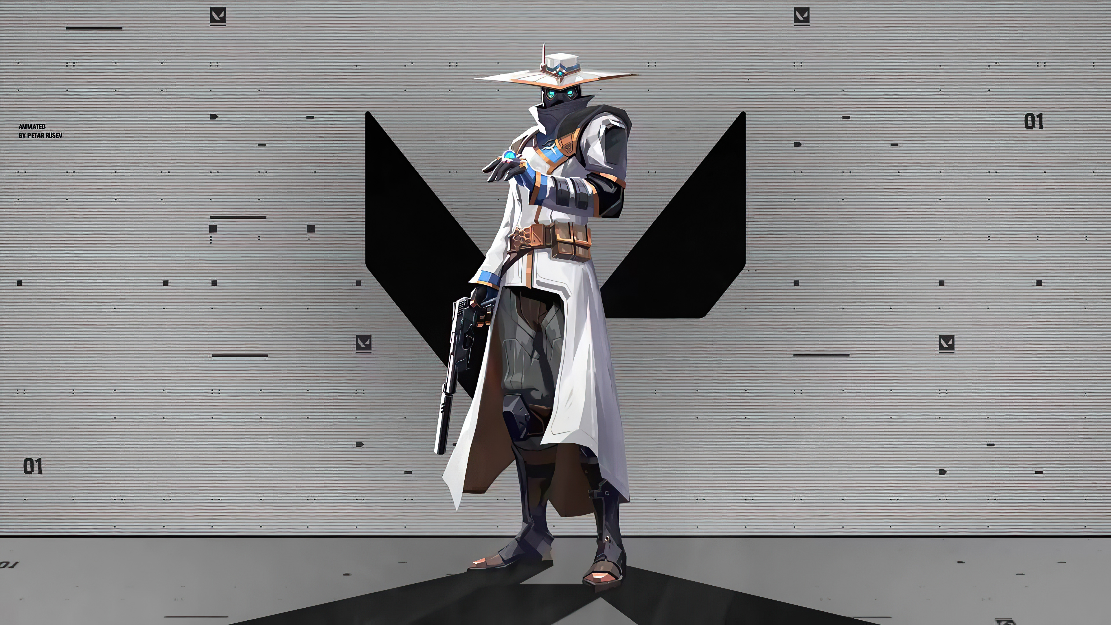 Cypher from Valorant 4K HD Wallpaper