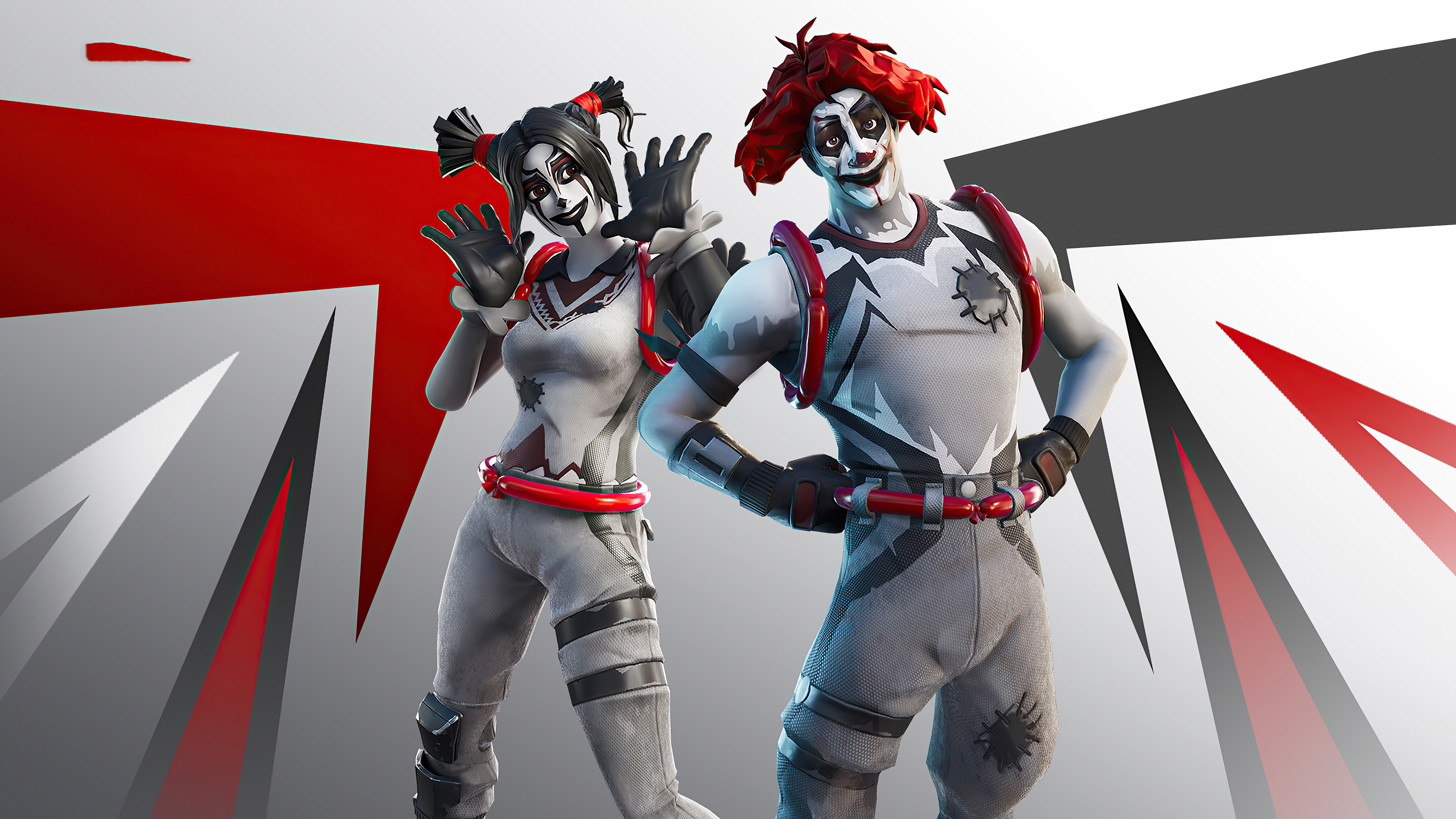 Fortnite clown skins HD Wallpaper