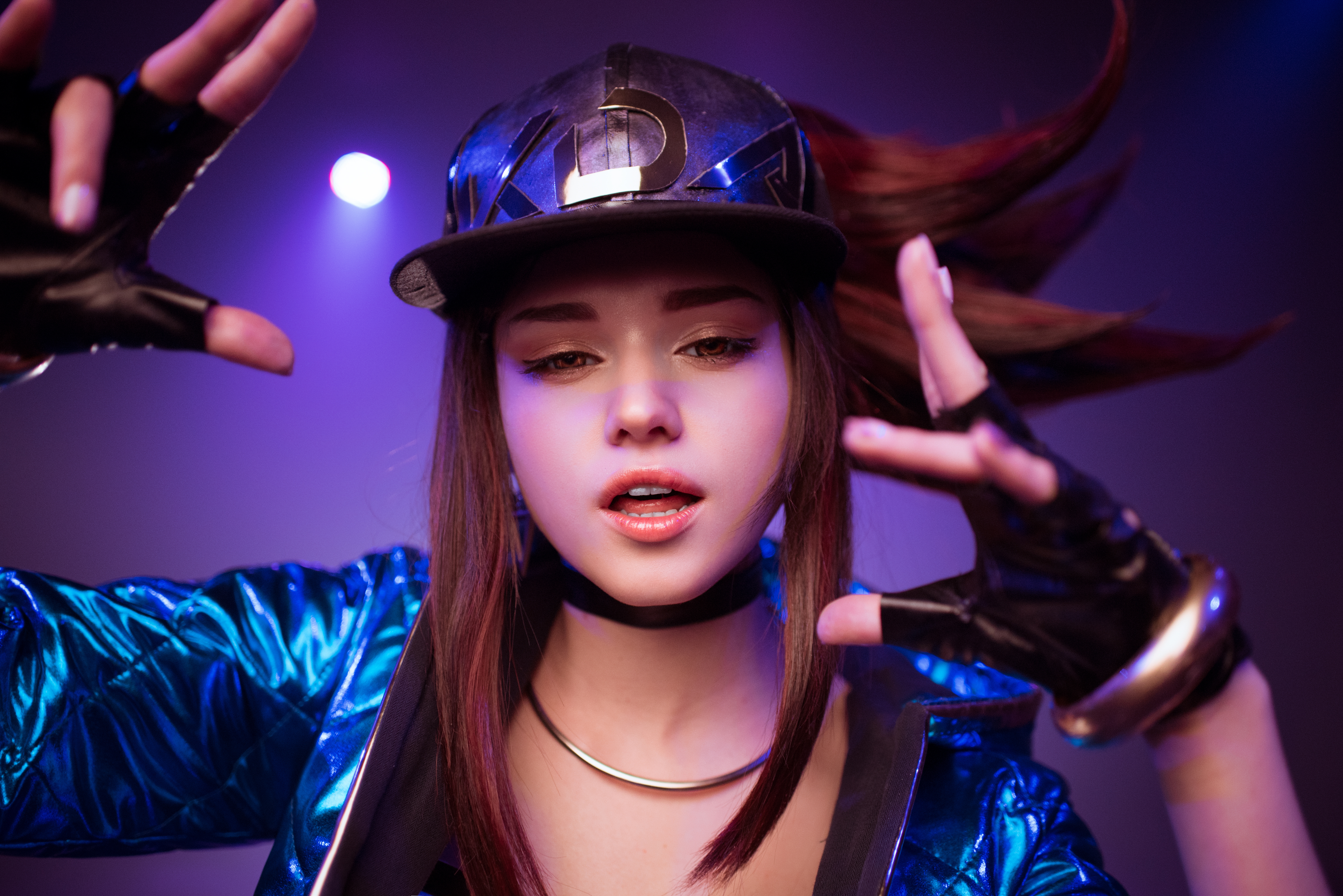 Akali from League of Legends cosplay by Shirogane Sama HD Wallpaper