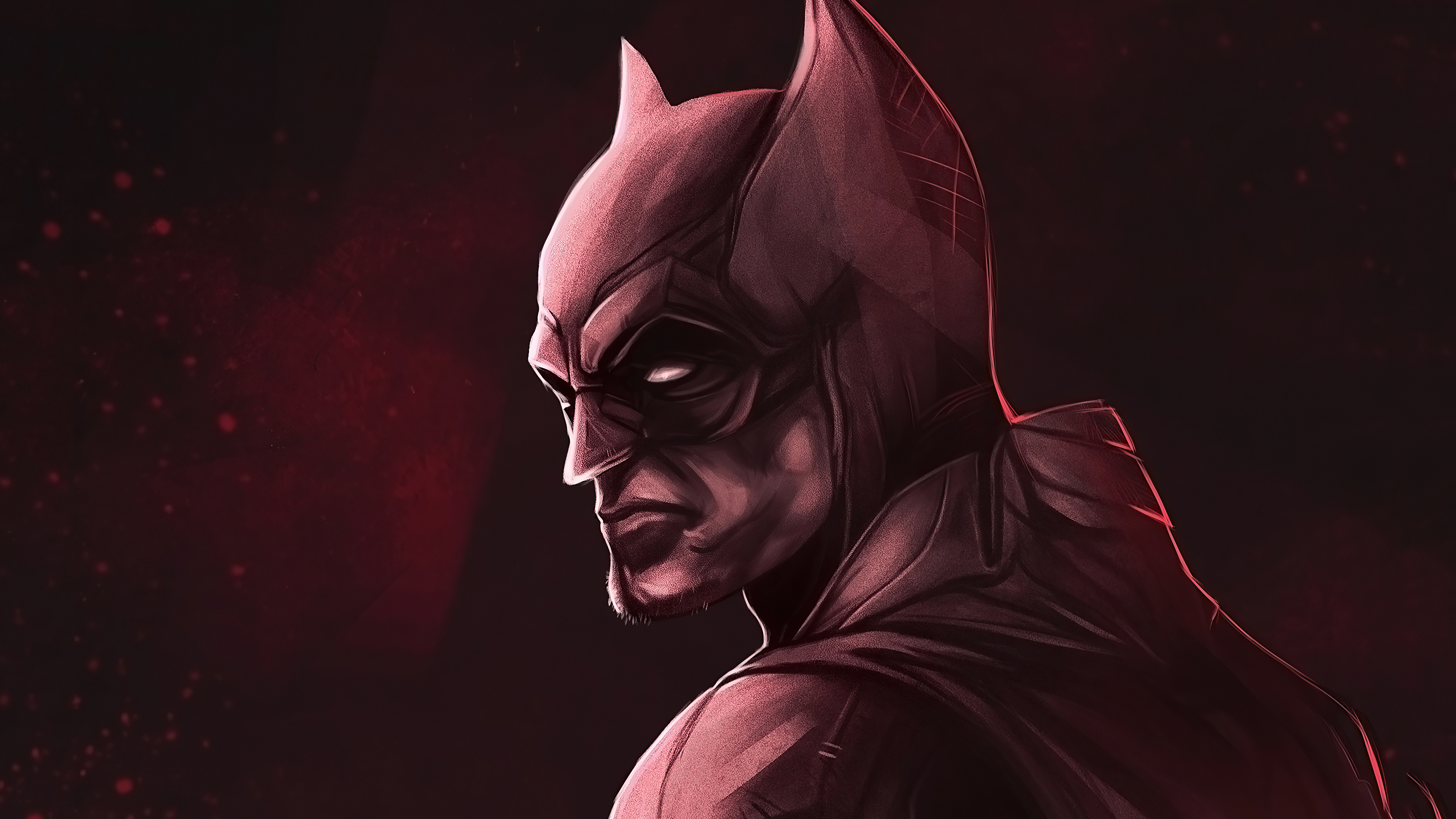 The Batman artwork 4K HD Wallpaper