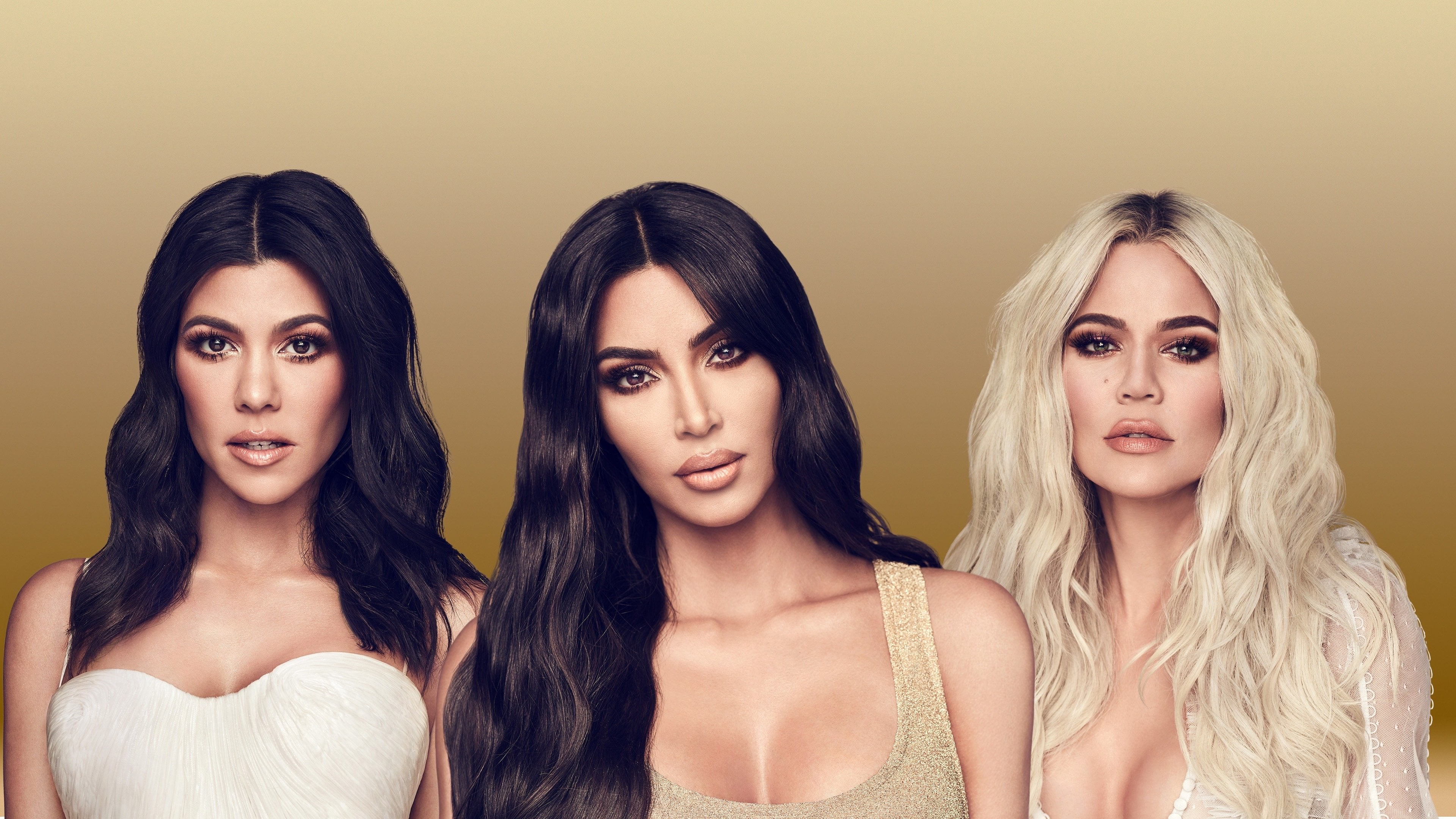 Kourtney, Kim, and Khloe Kardashian from Keeping Up with the Kardashians HD Wallpaper