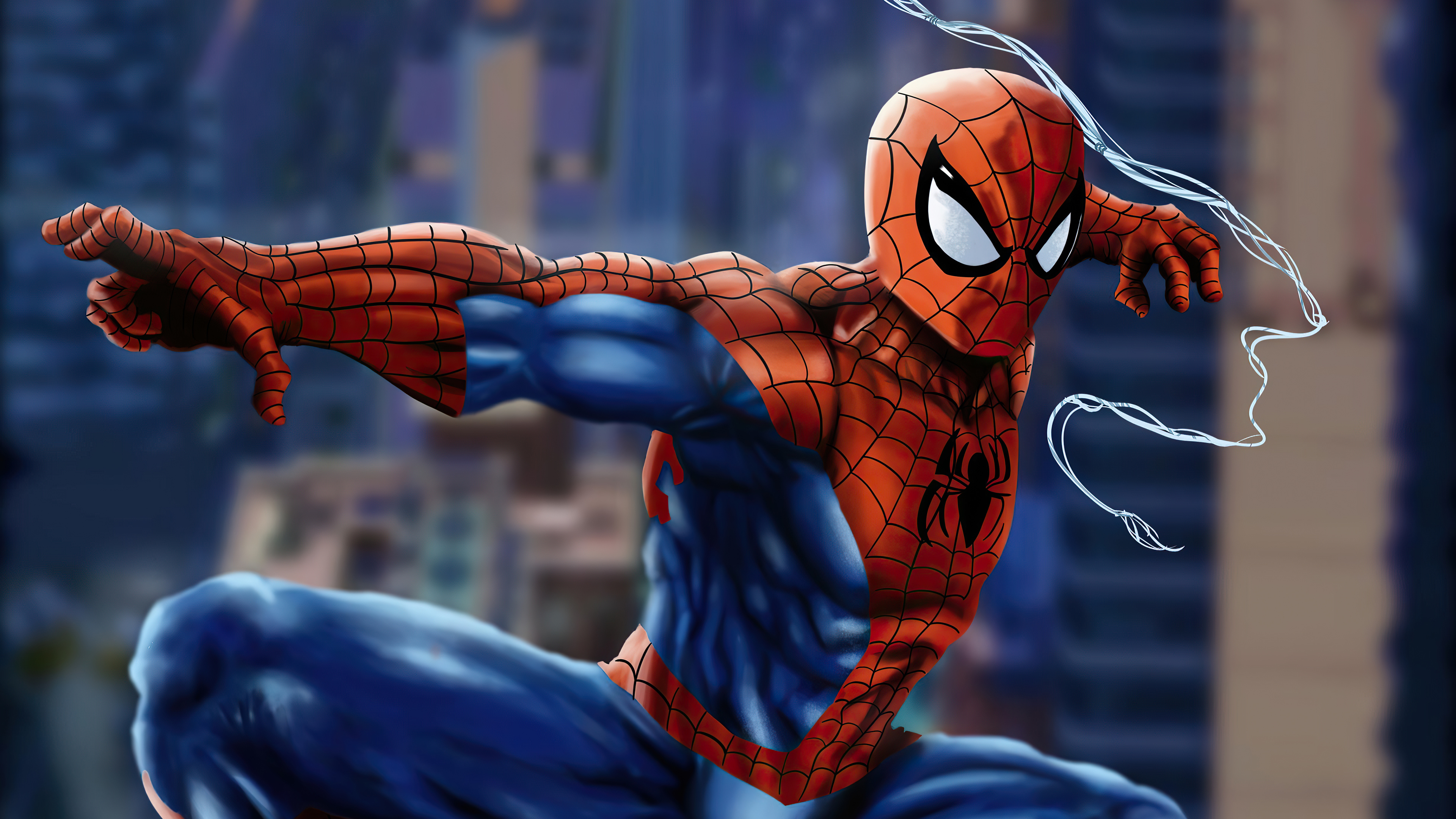 Spider-Man artwork from ArtStation HD Wallpaper