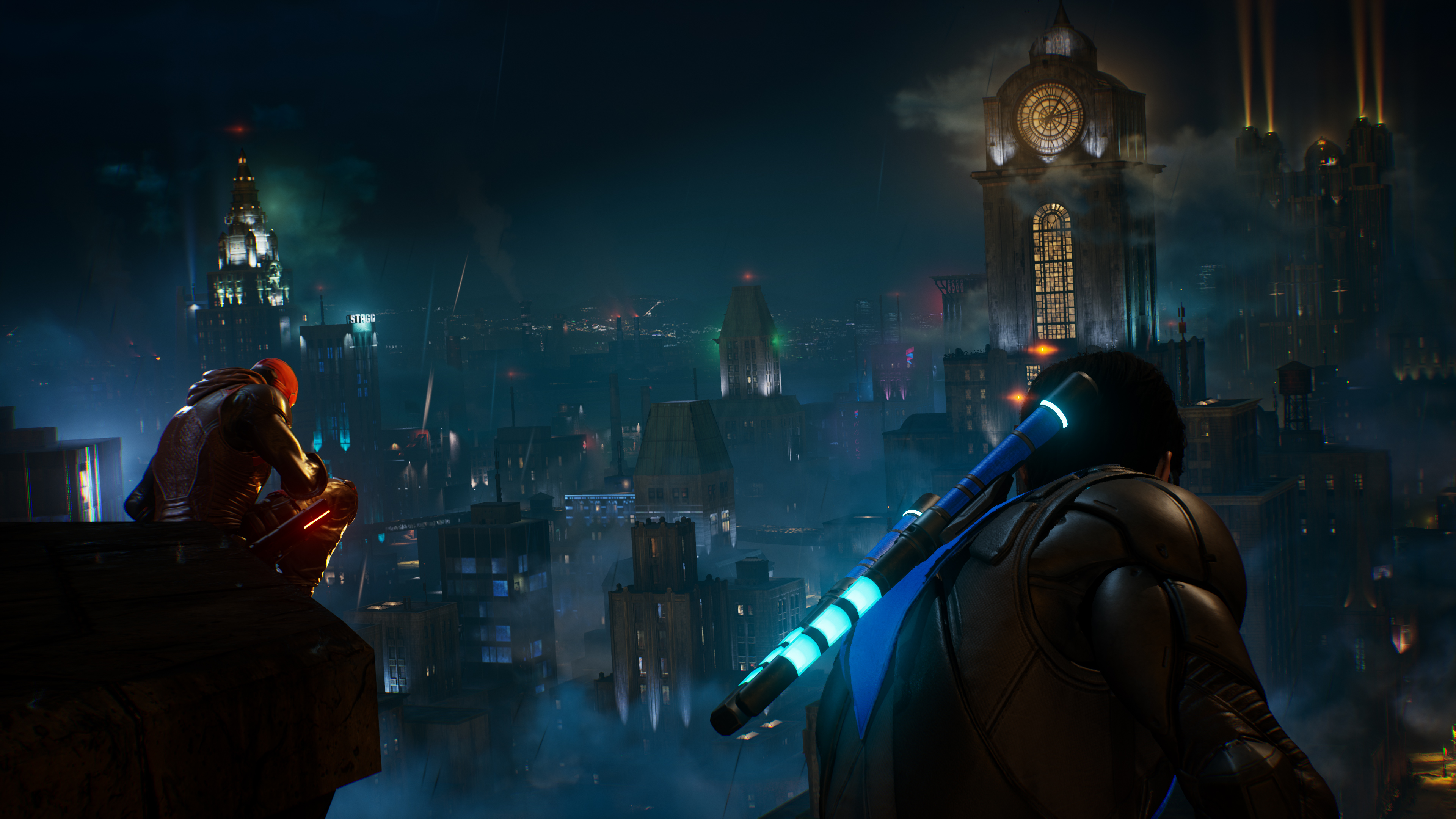 Red Hood and Nightwing in Gotham Knights 4K HD Wallpaper