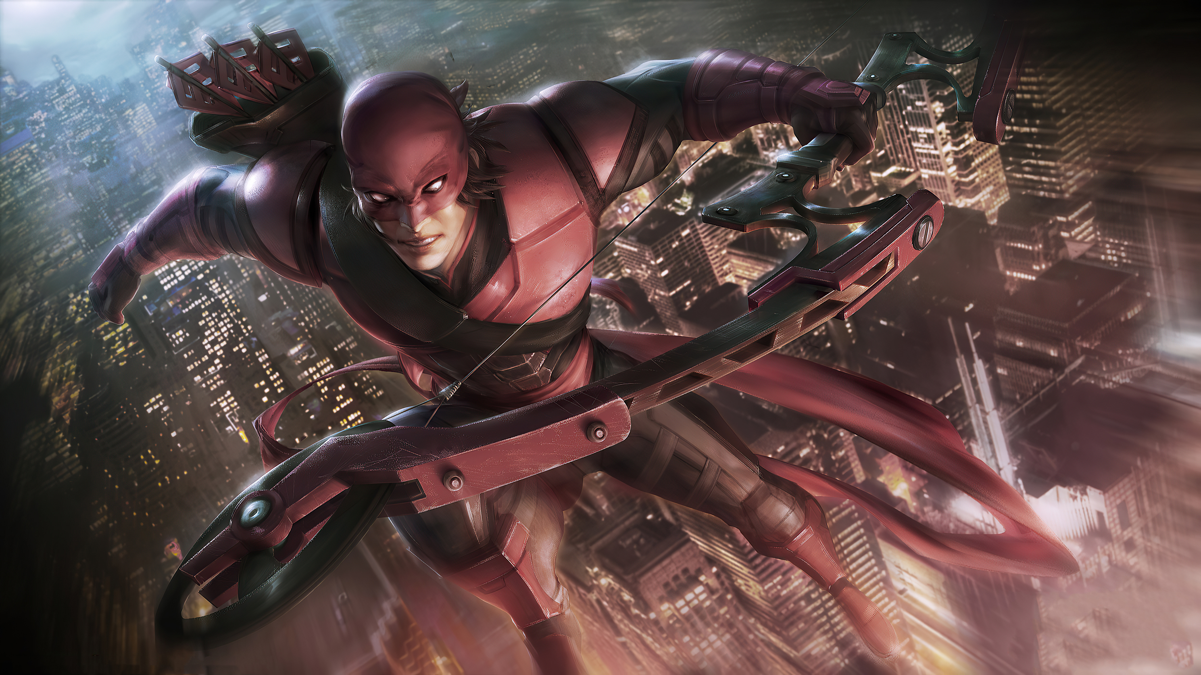 Hawkeye from Marvel Comics HD Wallpaper