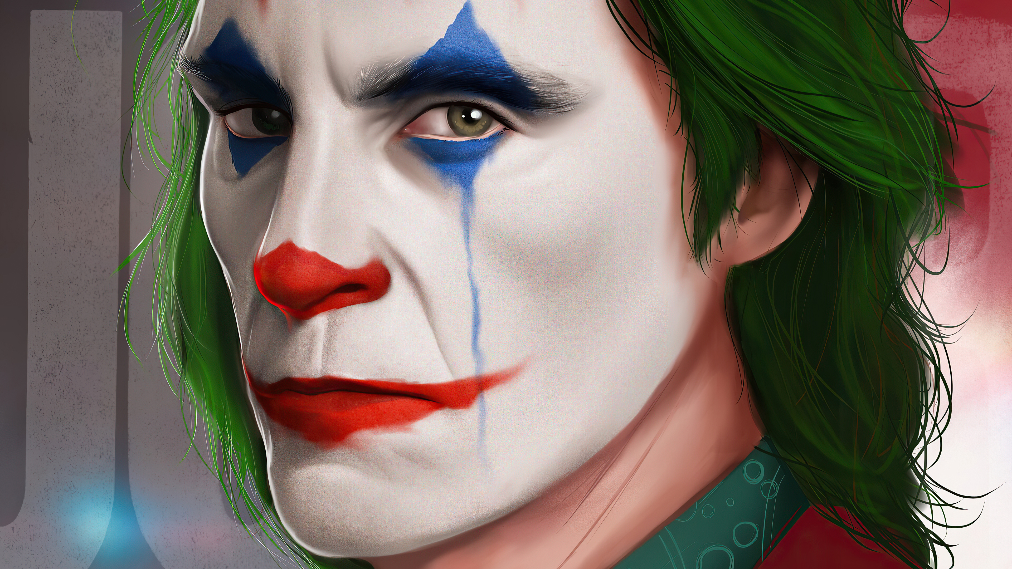 Joker artwork 4K HD Wallpaper