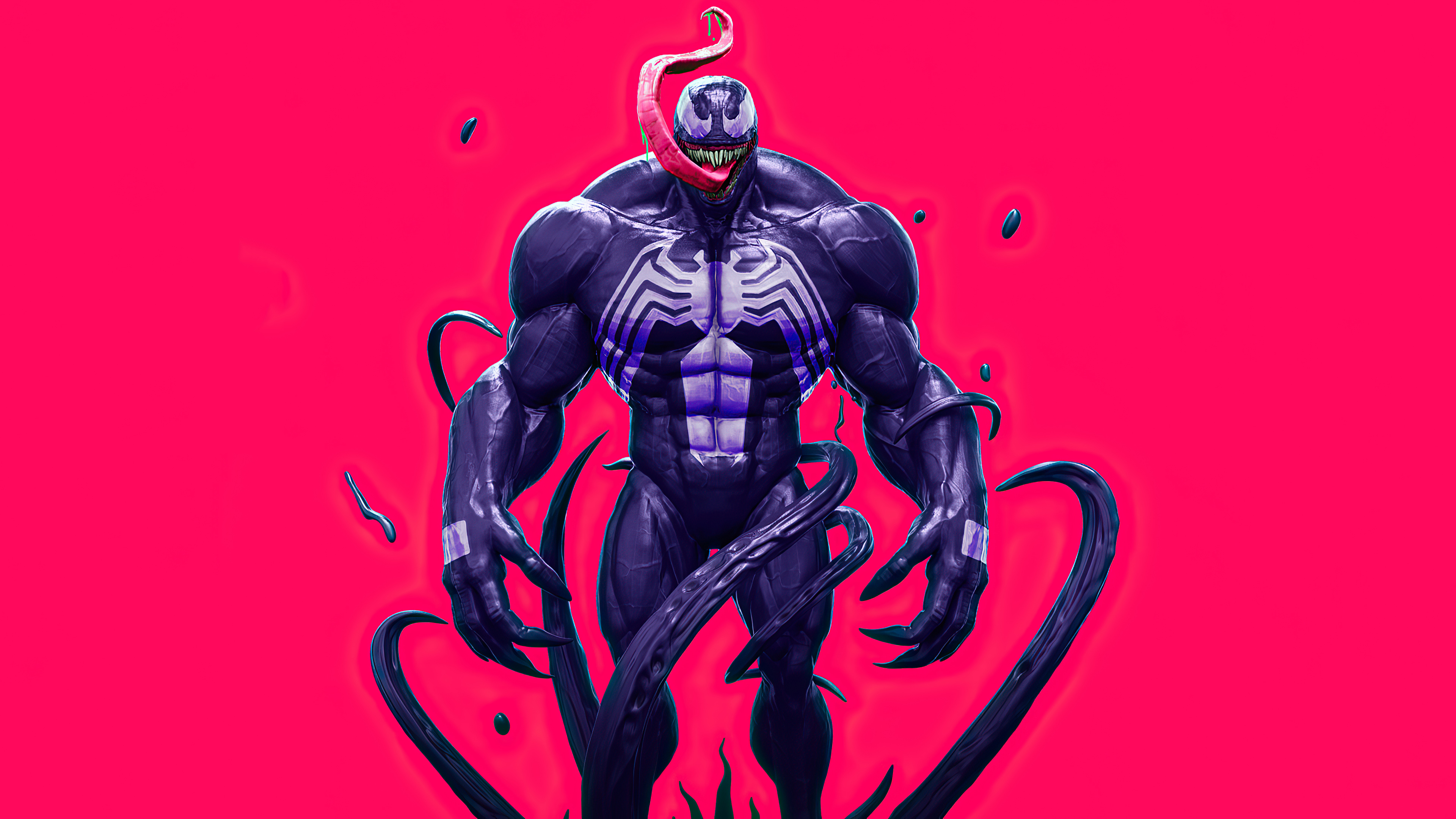 Venom from Marvel Comics 4K HD Wallpaper