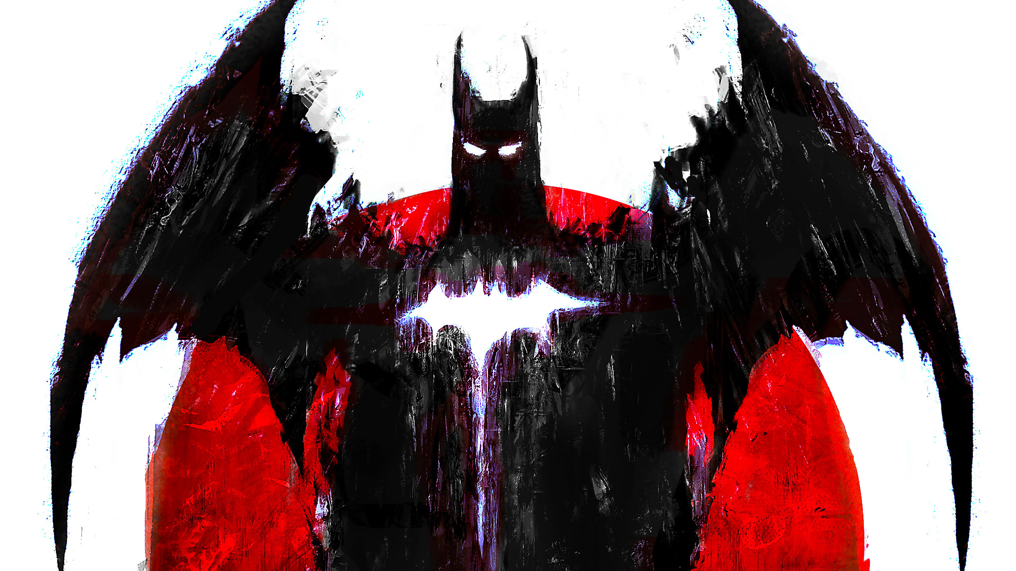 Batman with Wings Artwork 4K HD Wallpaper