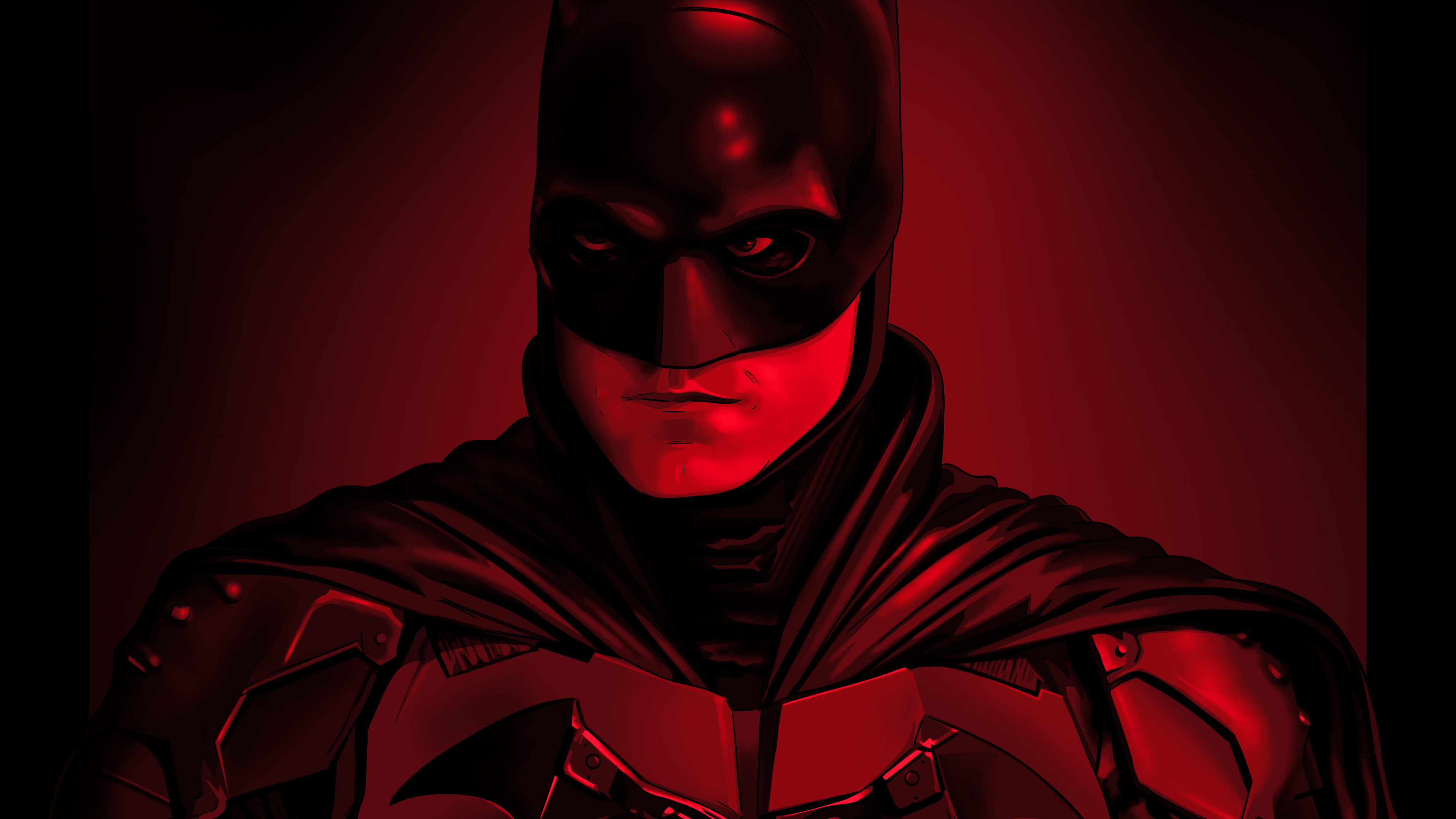 The Batman from The Batman 2021 movie artwork HD Wallpaper