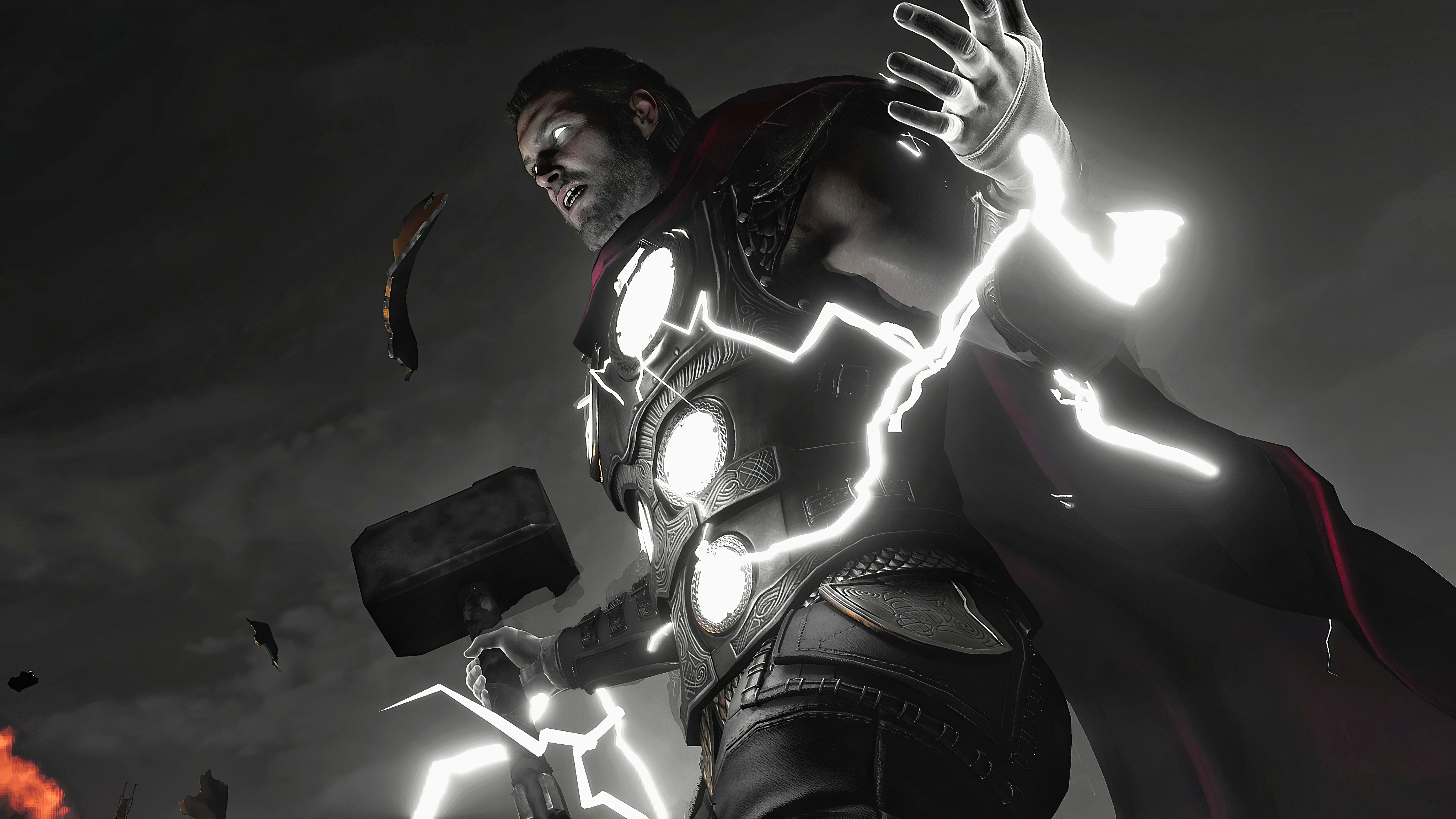 Thor from Marvel's Avengers 4K HD Wallpaper