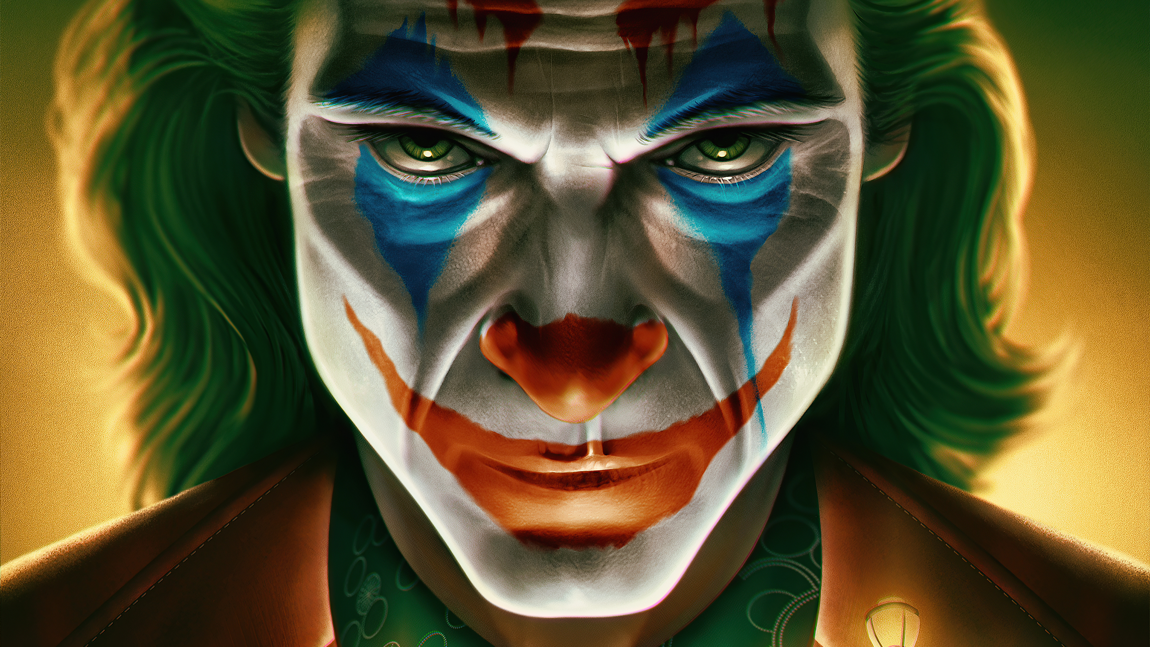 Joker artwork 4K HD Wallpaper