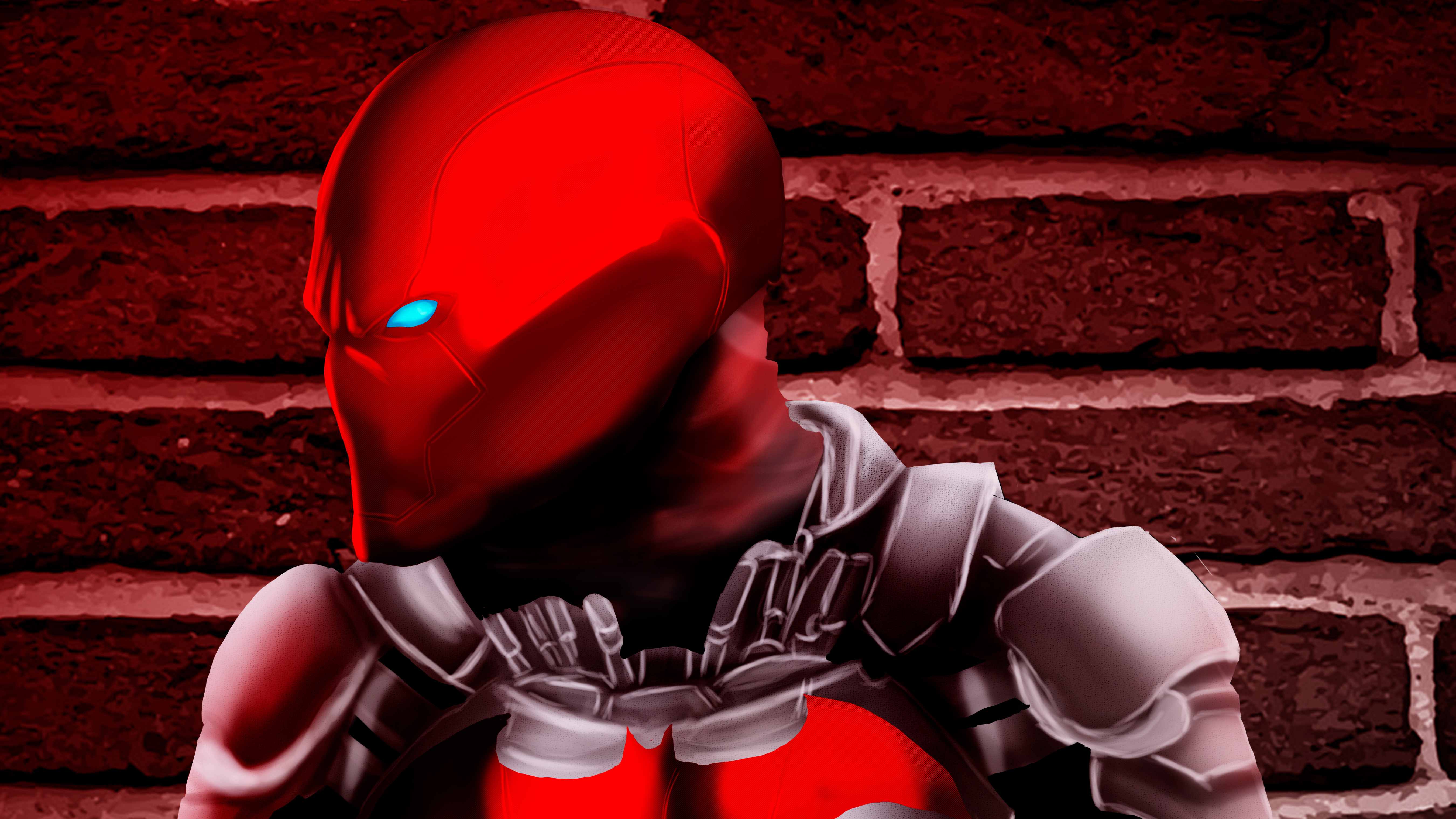 Red Hood from DC Comics artwork HD Wallpaper