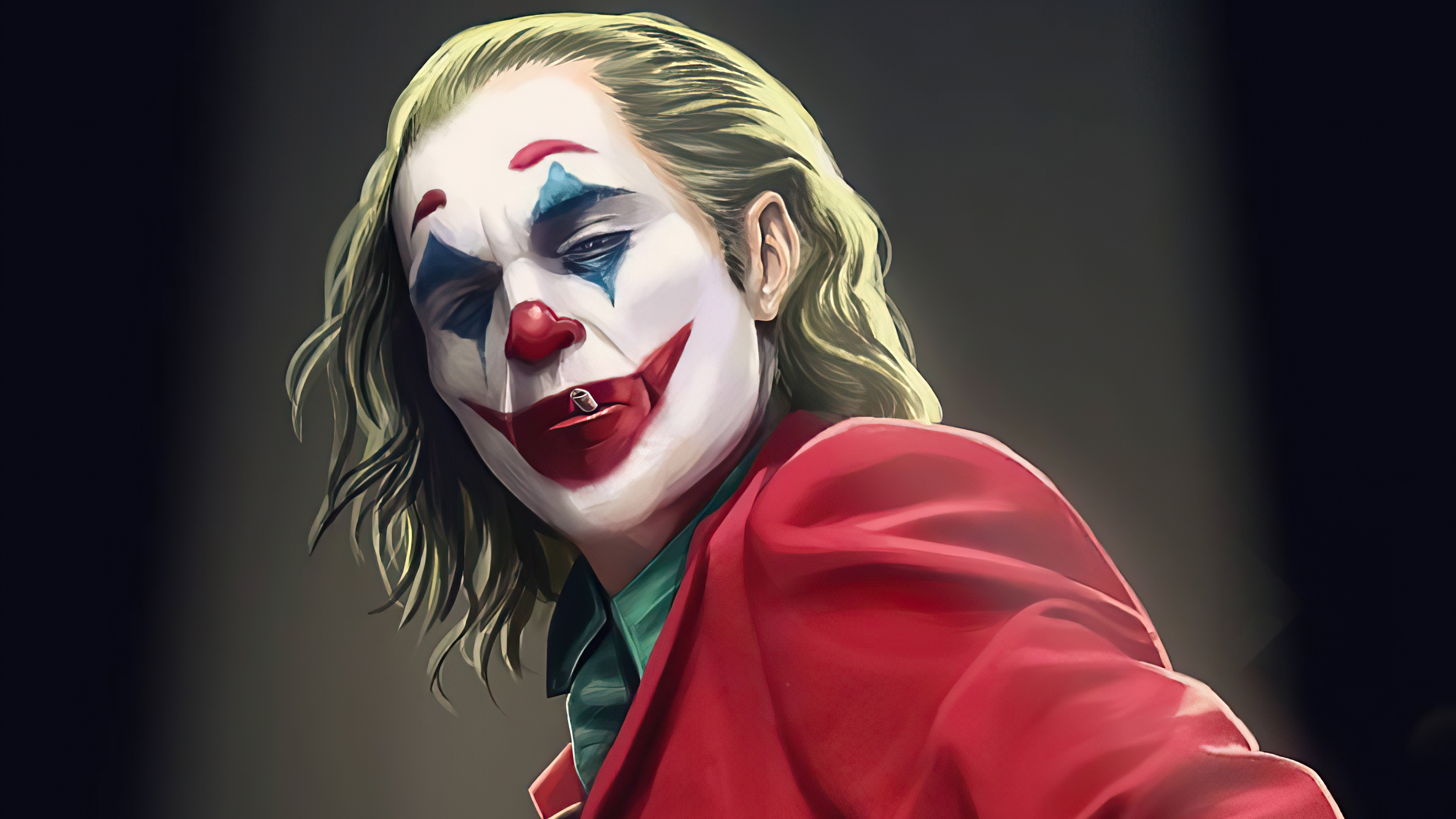 Joker artwork 4K HD Wallpaper