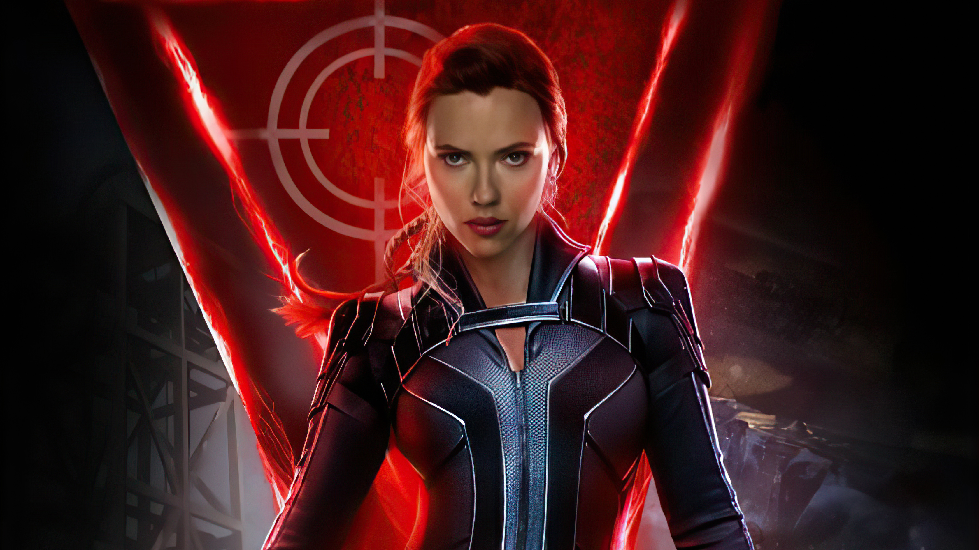 Black Widow from Marvel Movies 4K HD Wallpaper